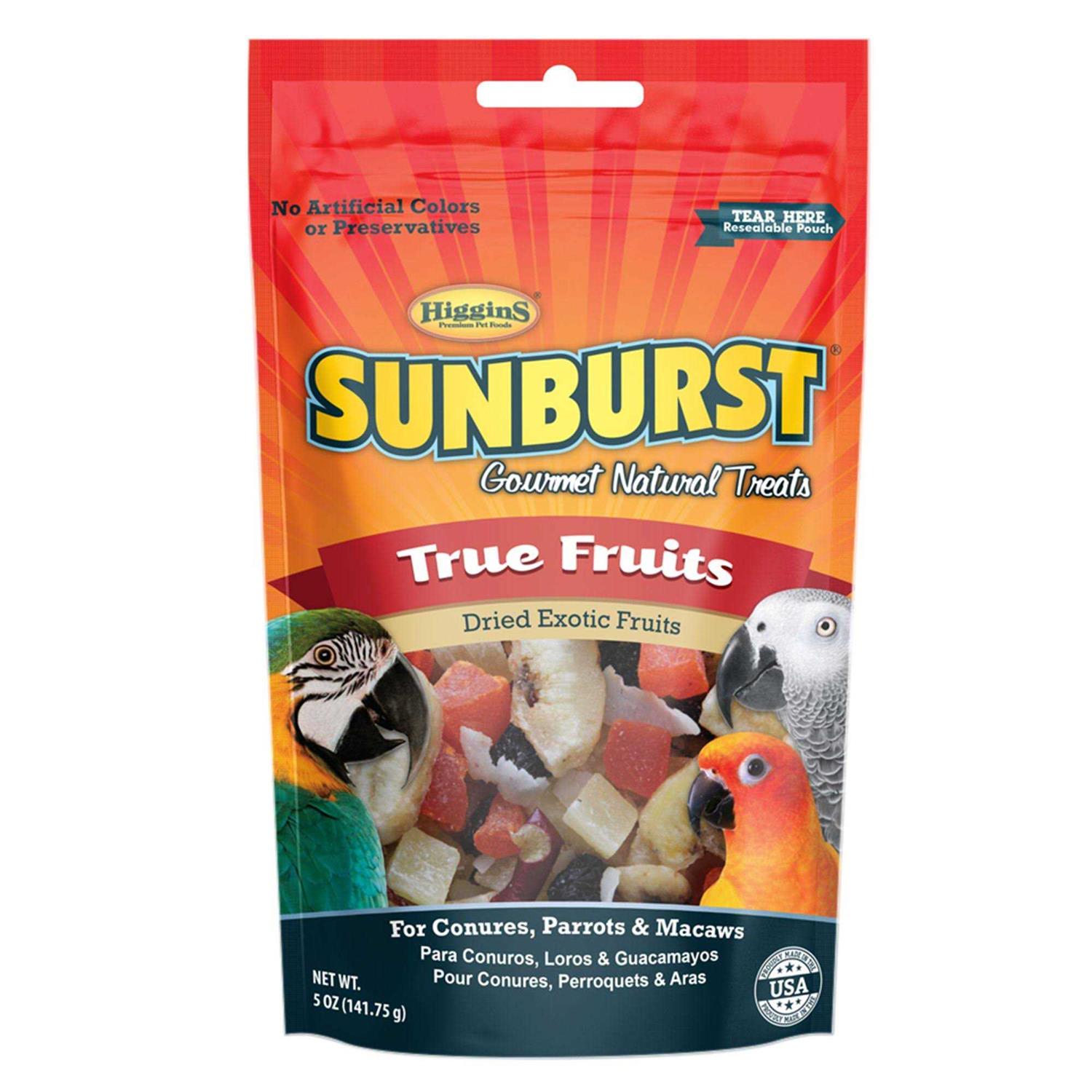 Higgins Sunburst Gourmet Treats True Fruits
