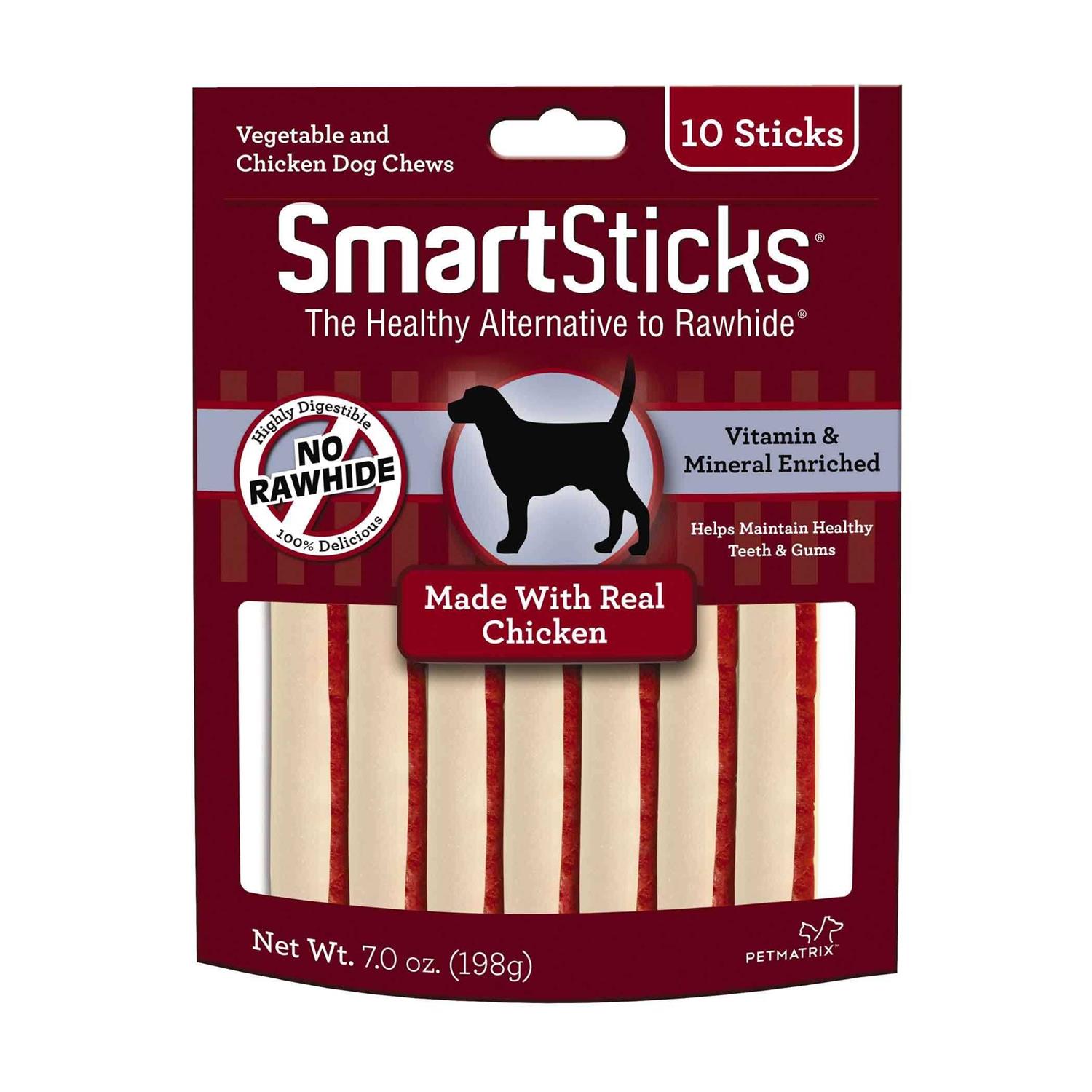 SmartBones SmartSticks Chicken Dog Chews