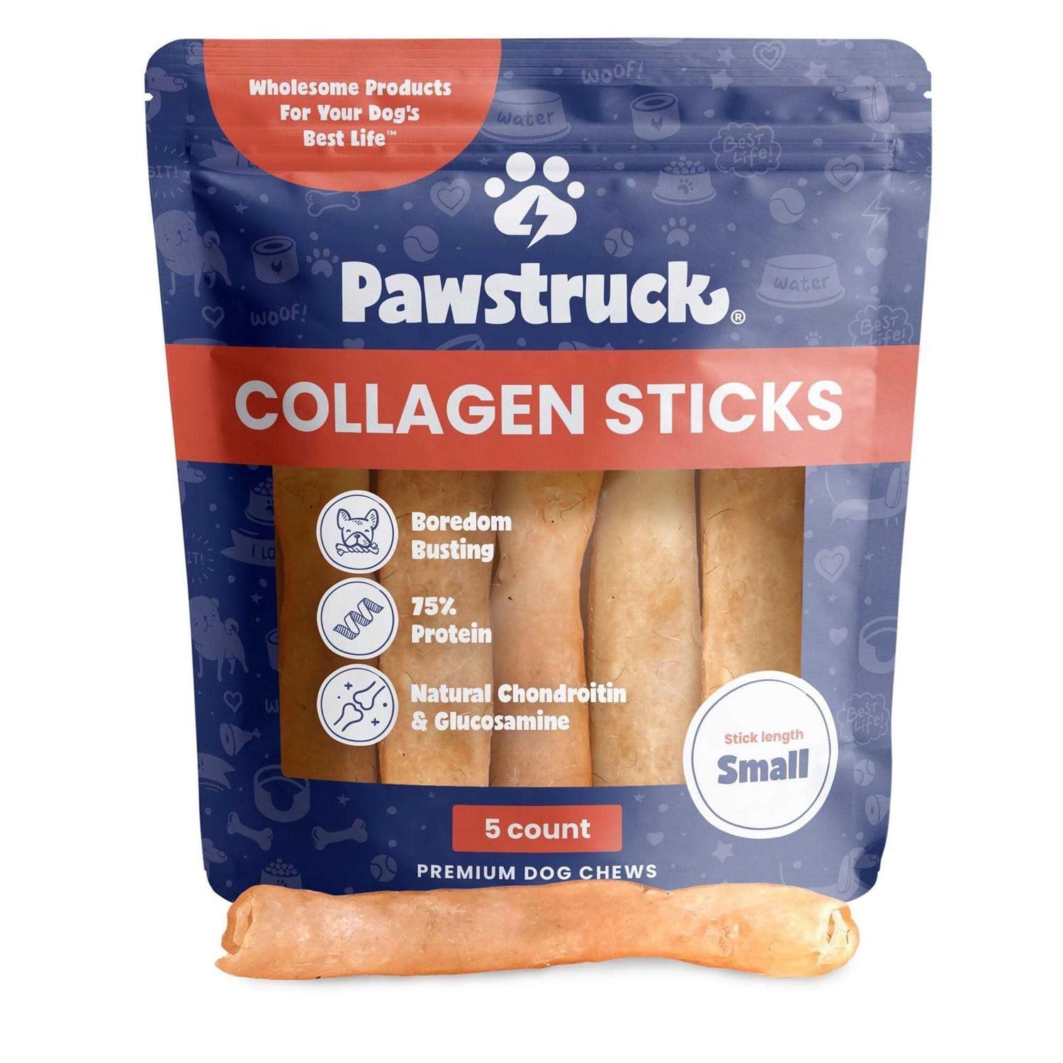 Pawstruck Natural Collagen Sticks for Dogs