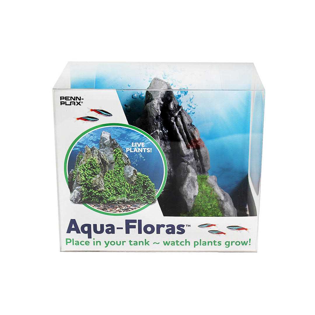 Penn-Plax Aqua-Floras Living Rock Range Aquarium Ornament