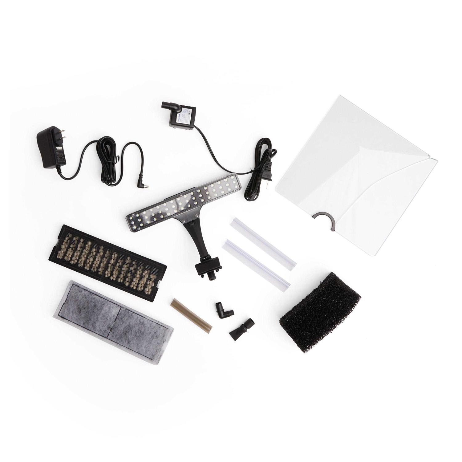 Imagitarium Pro Delux Freshwater Aquarium 3.7-gallon