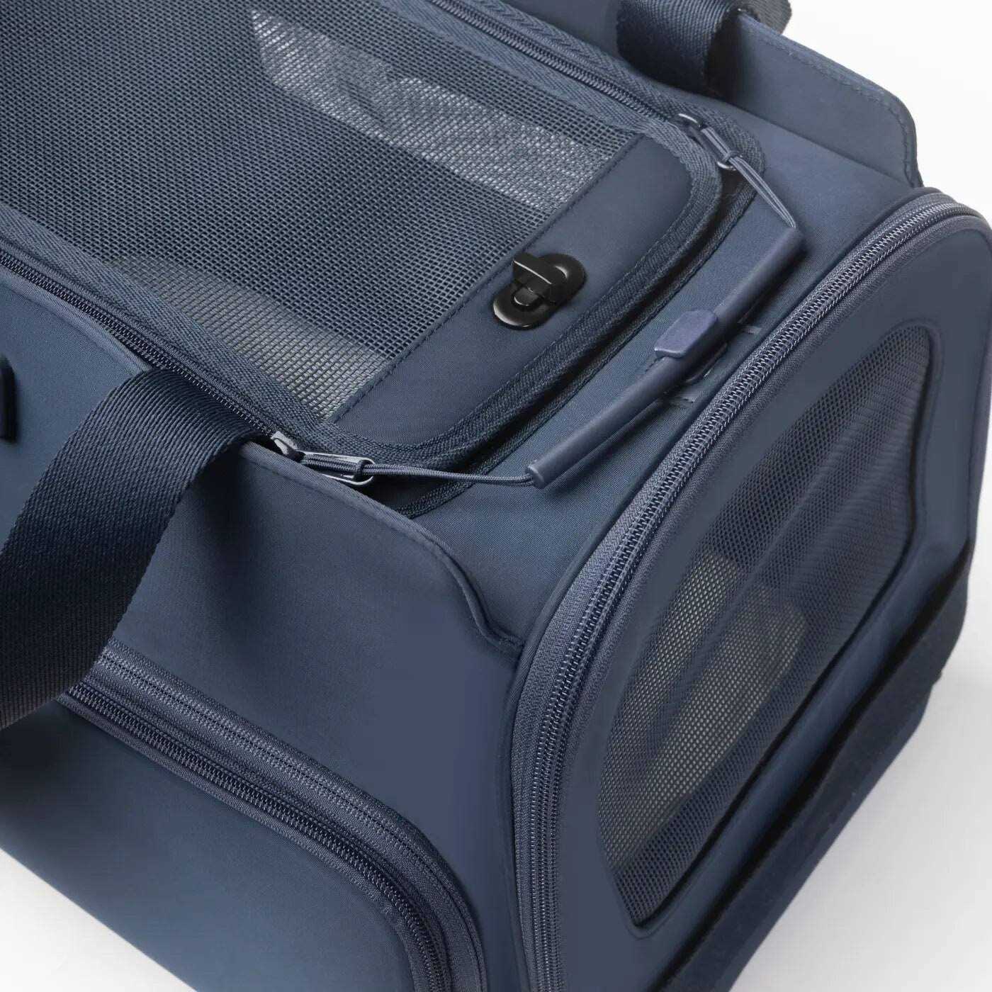 Diggs Travel Pet Carrier for Small Dogs and Cats, Plane, Train, or Car