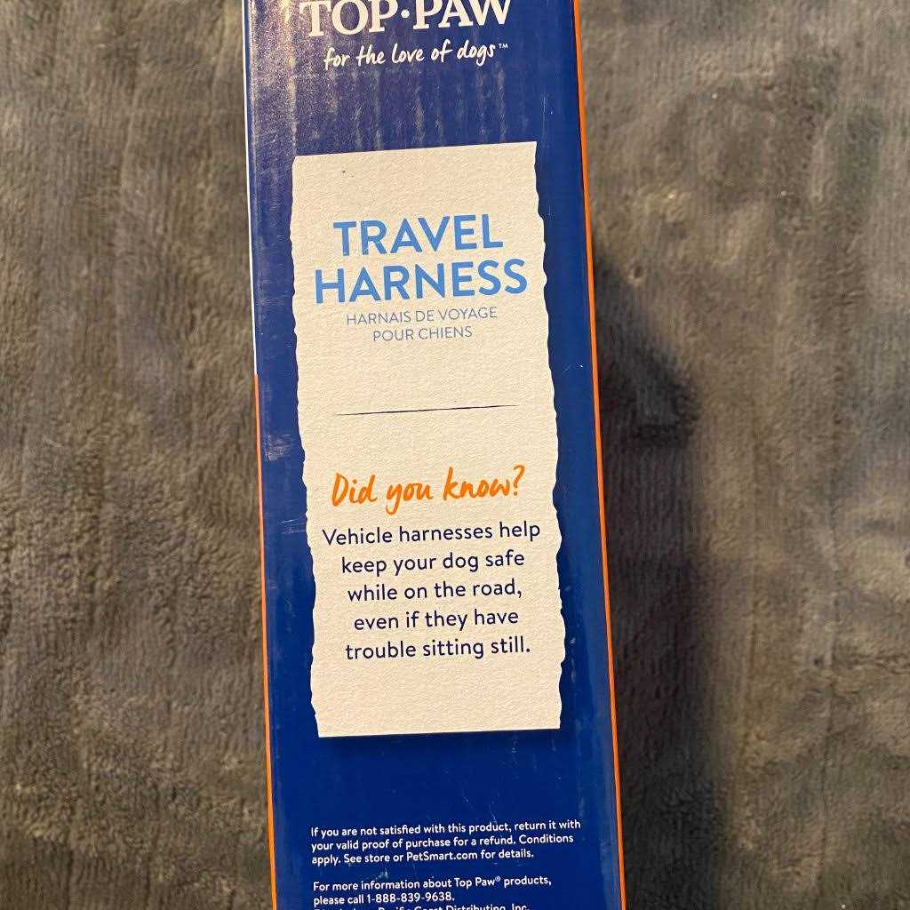Top Paw Dog Top Paw Travel Harness Dogs