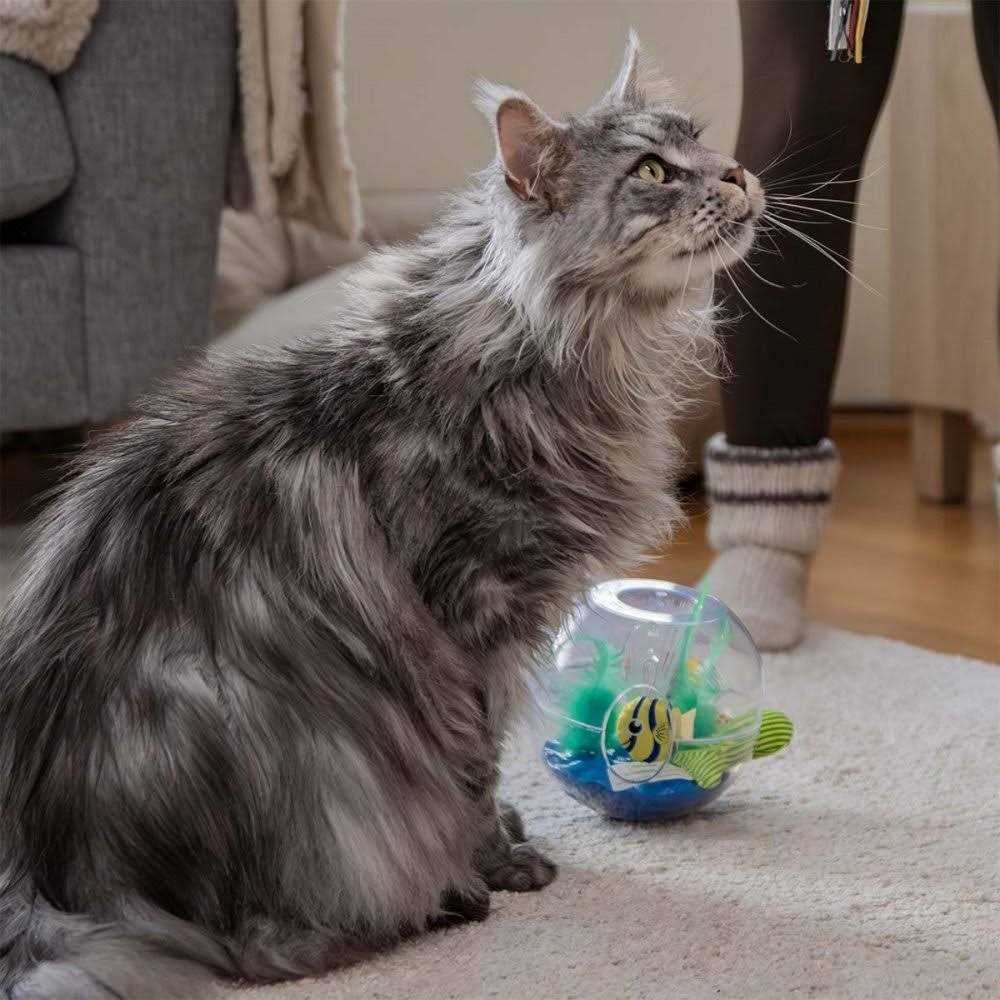 Kong Bat-A-Bout Glow Aquarium Cat Toy