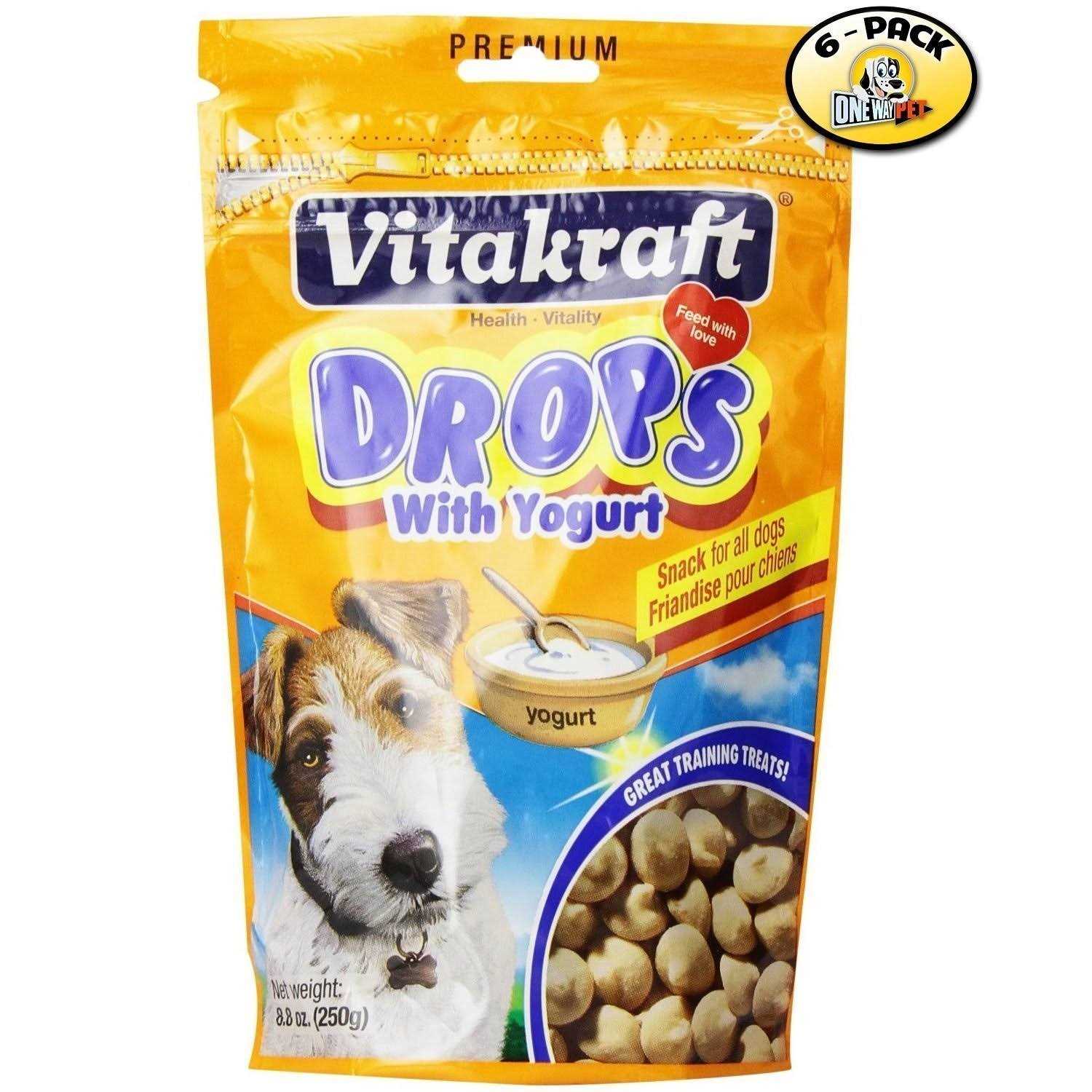 Vitakraft Drops with Yogurt Dog Treats