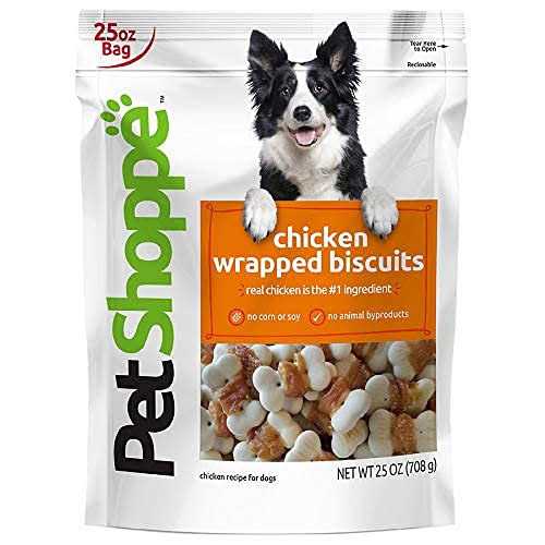 Petshoppe Real Chicken Wrapped Biscuits