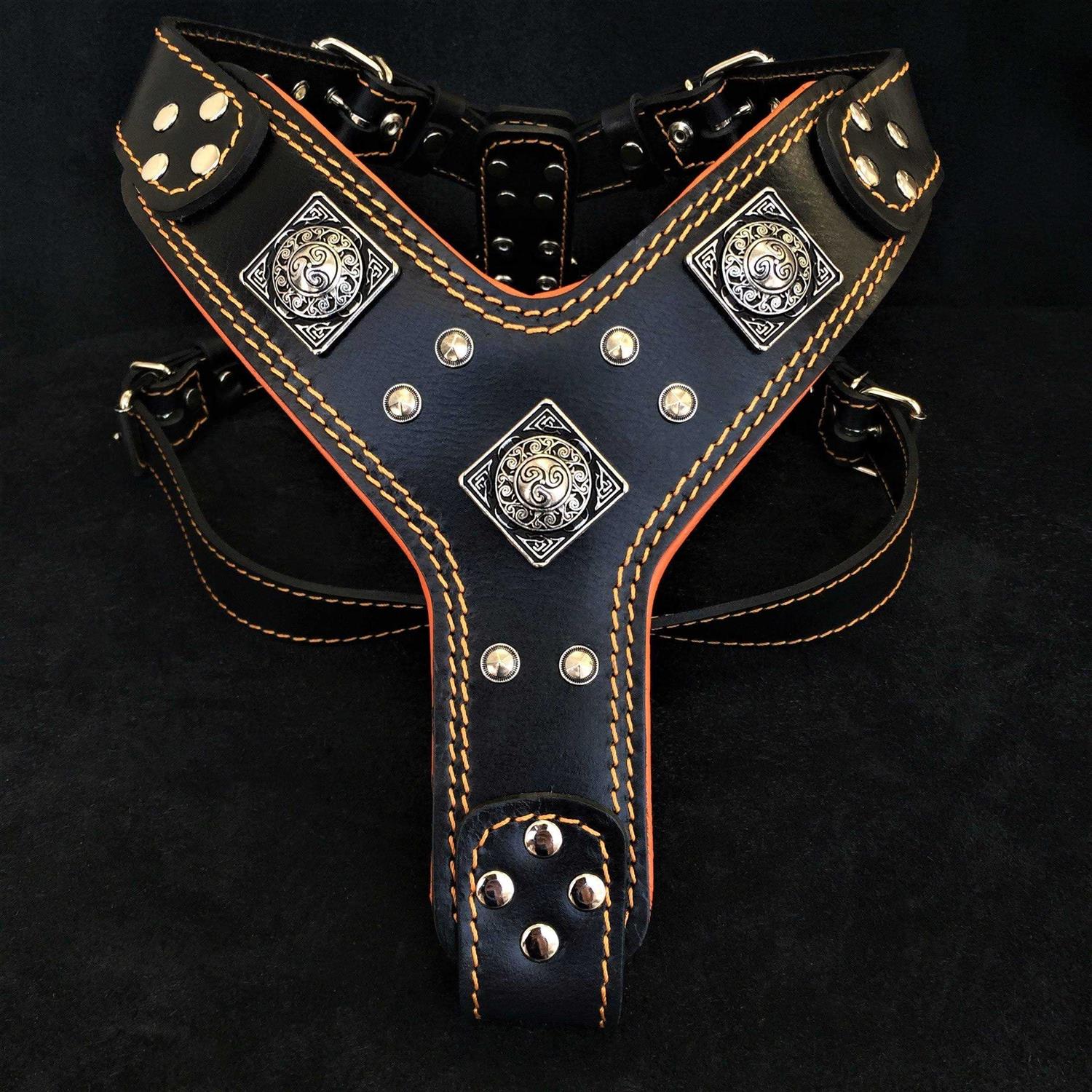 Bestia EROS Dog Leather Harness