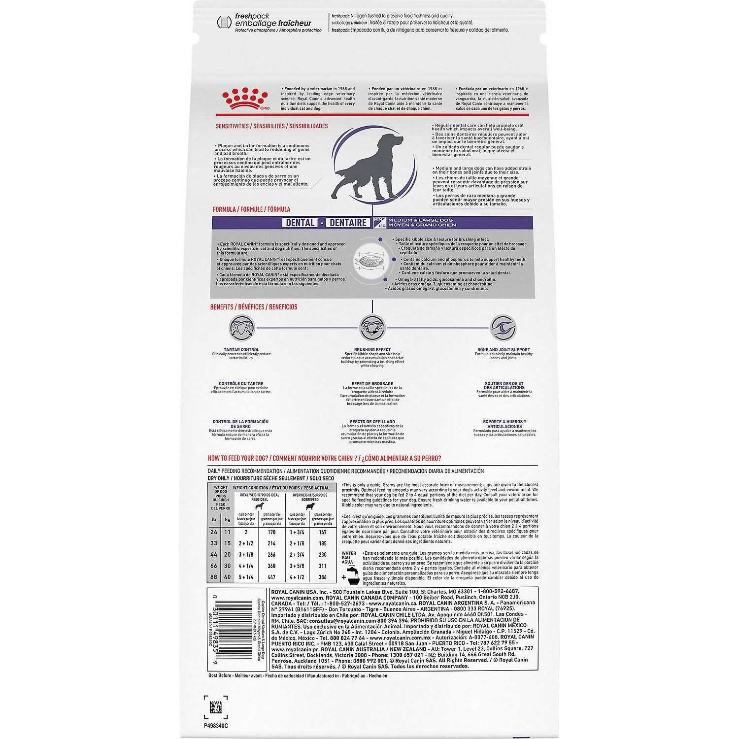Royal Canin Veterinary Diet Canine Dental Medium & Large Breed Dry Dog Food