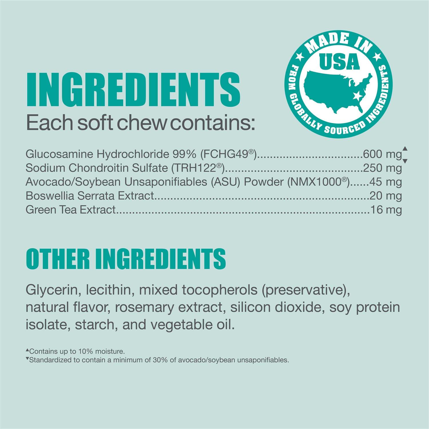 Nutramax Dasuquin with MSM Joint Health Supplement Dogs Soft Chews