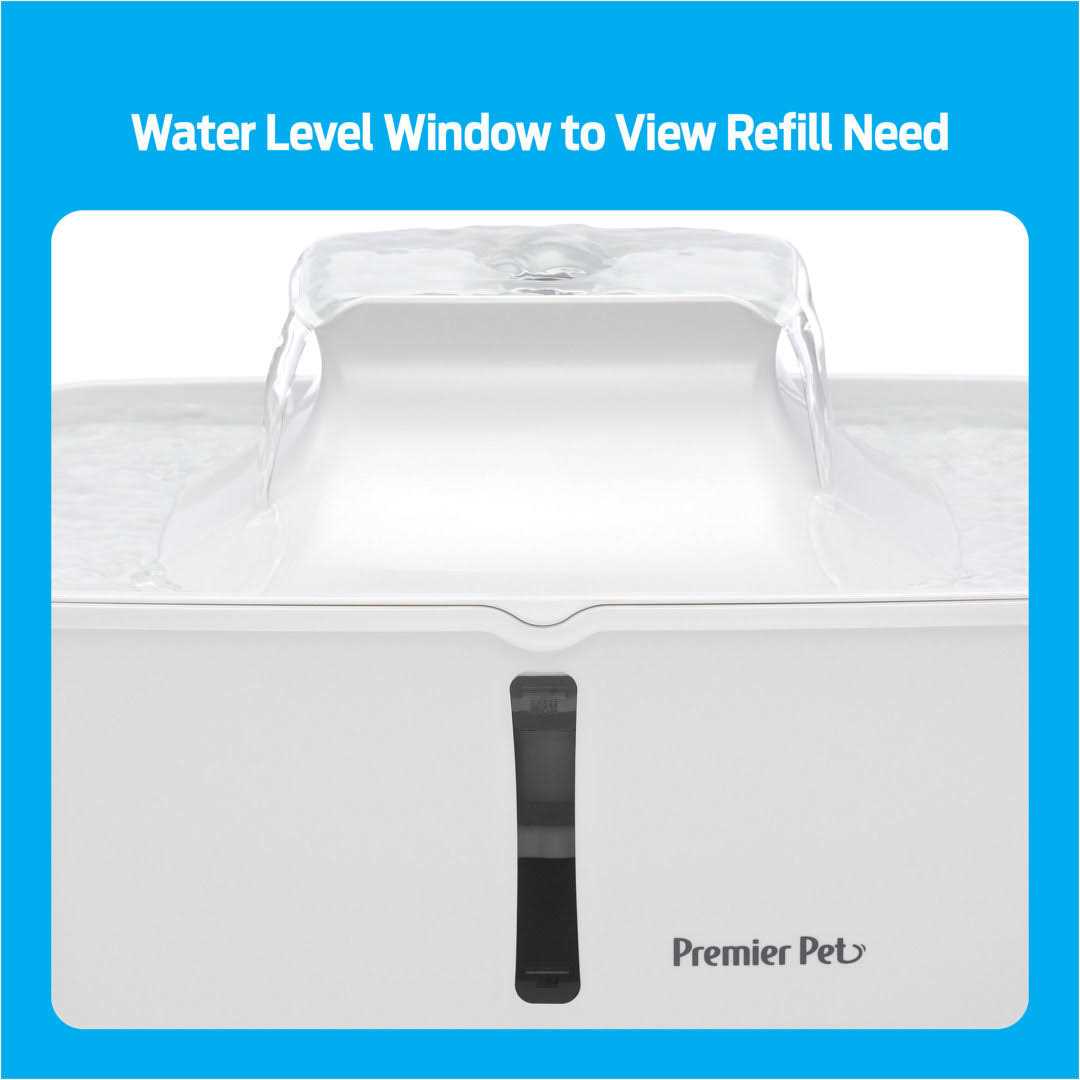 Premier Pet 128 oz. Pet Fountain Automatic water Fountain for dogs