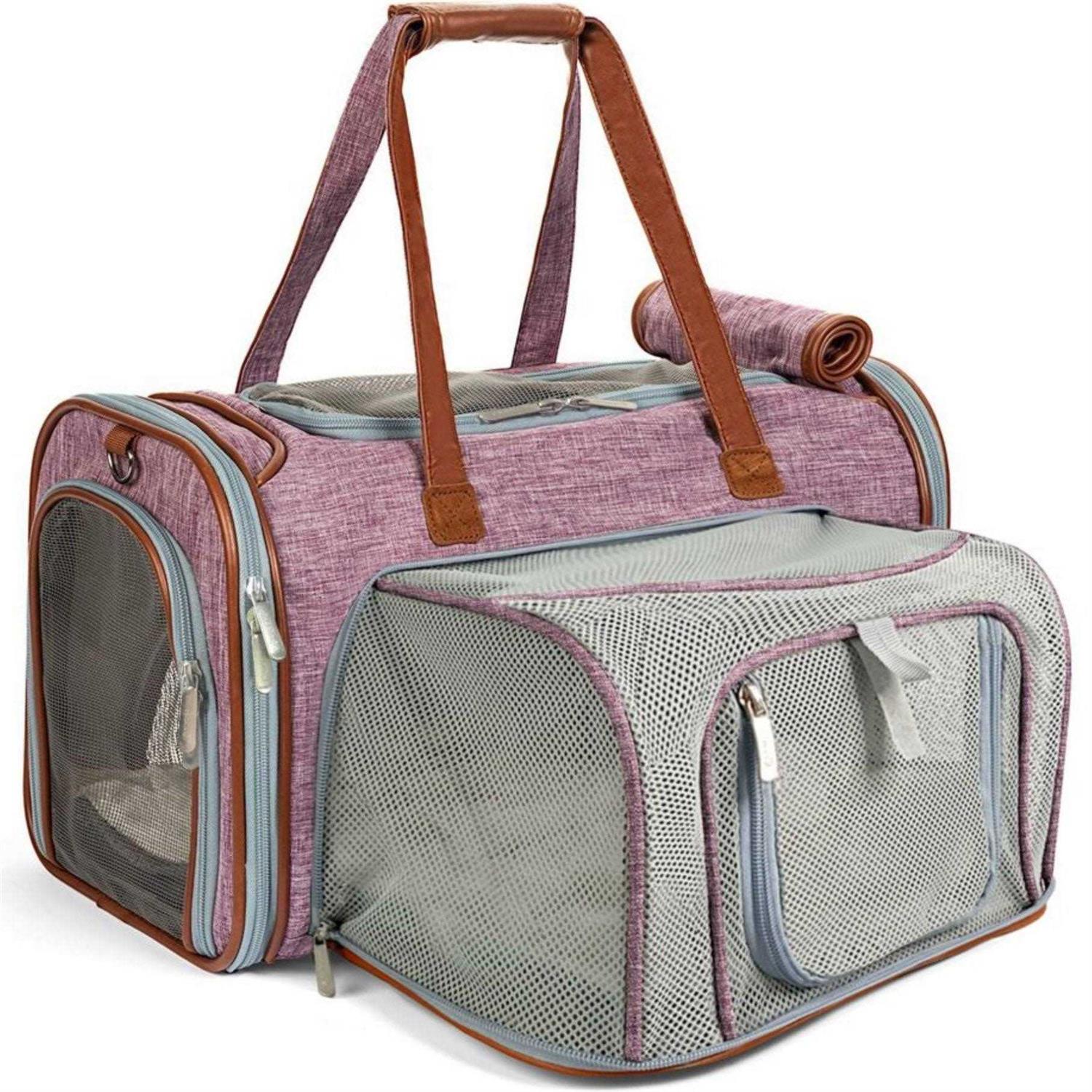 Gold Series Expandable Airline Approved Pet Carrier Mr. Peanut&s