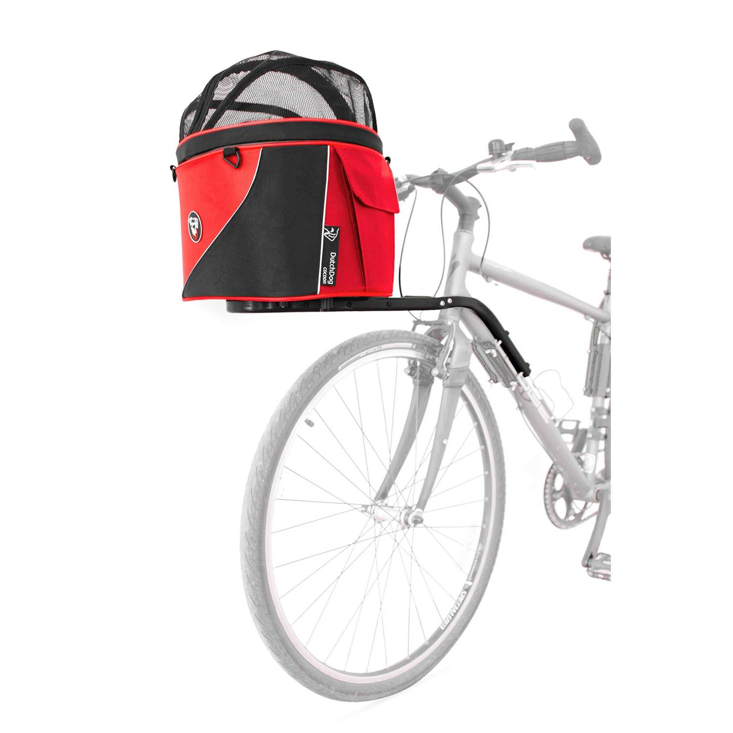 DoggyRide Cocoon pet bicycle basket plus rack