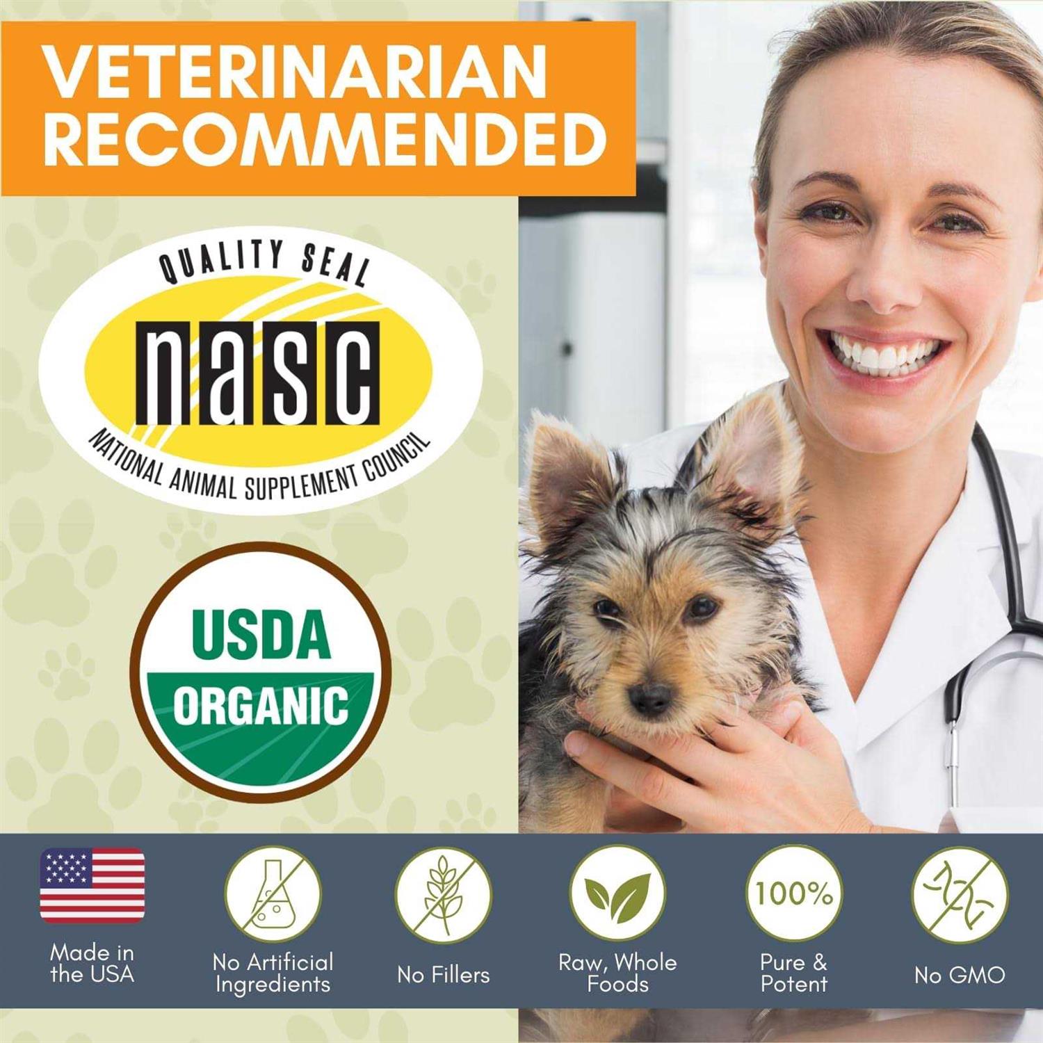 Wholistic Pet Organics Canine Complete Organic Pumpkin Supplement for Dogs