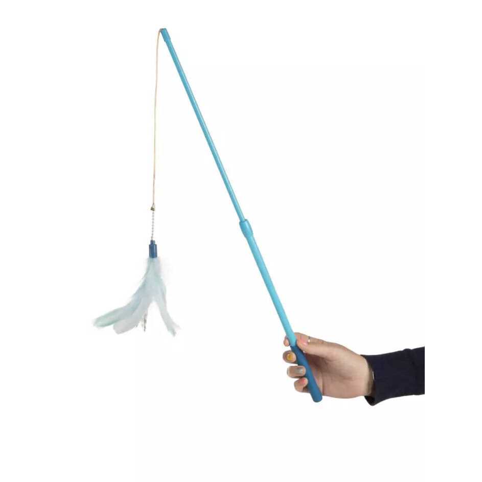 SmartyKat Frisky Flyer Wand Cat Toy