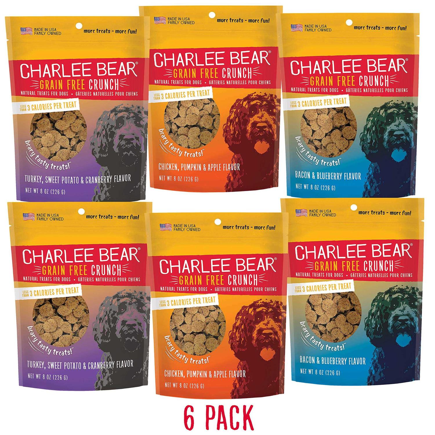 Charlee Bear Grain Free Crunch Dog Treats
