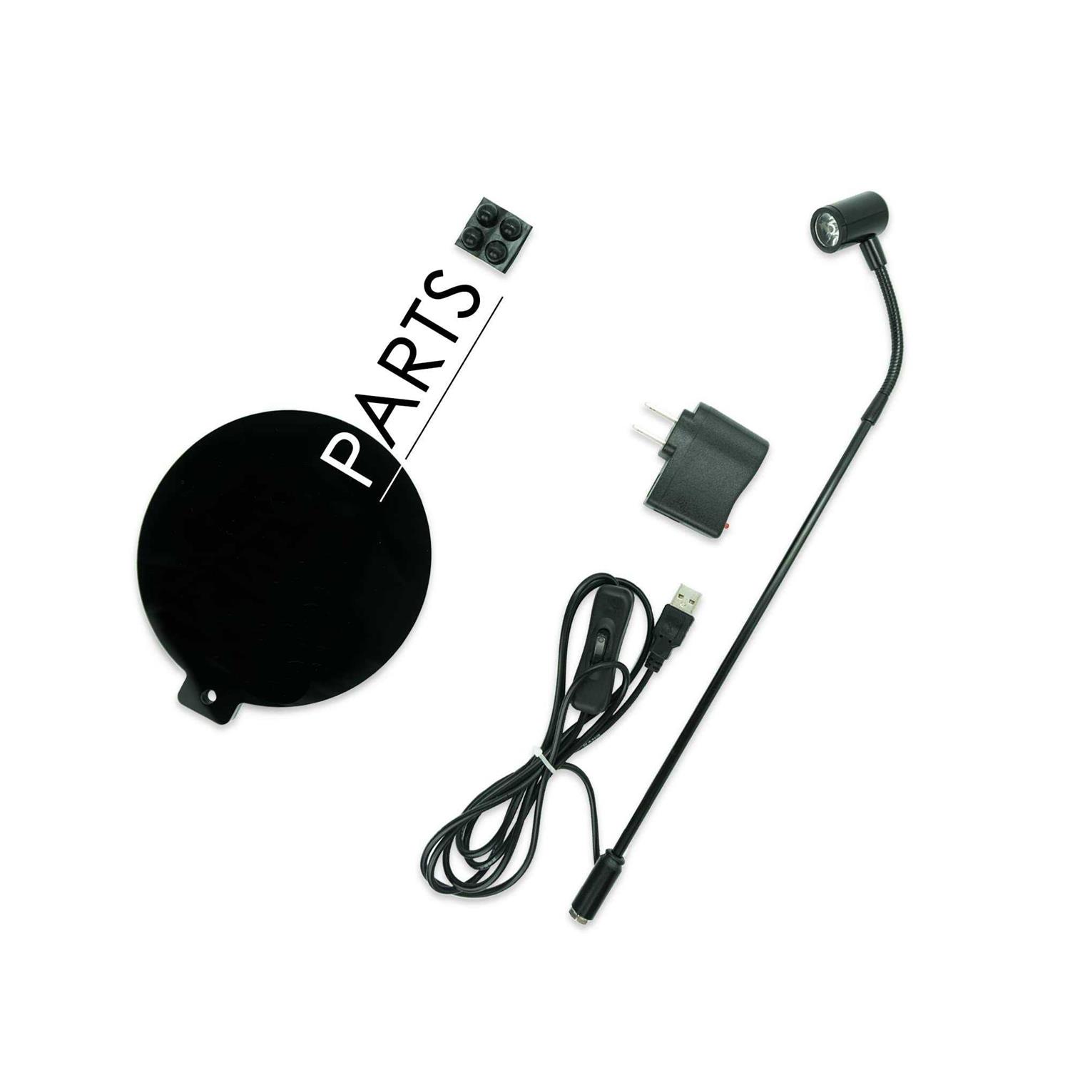 HIRO Aquatics Mini Aquarium LED Spotlight for Mini Terrariums