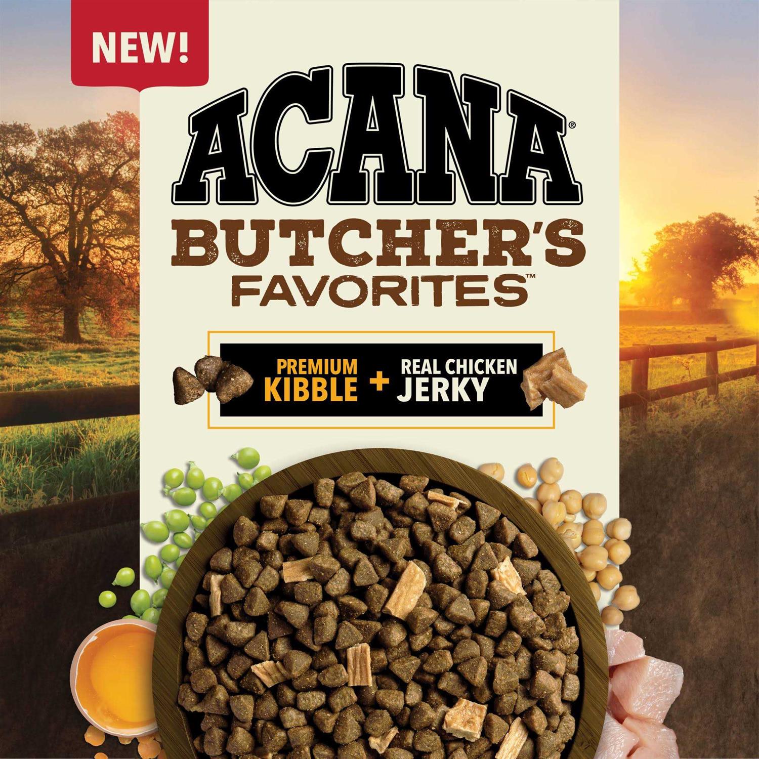 Acana Butcher’s Favorites Liver Dry Dog Food