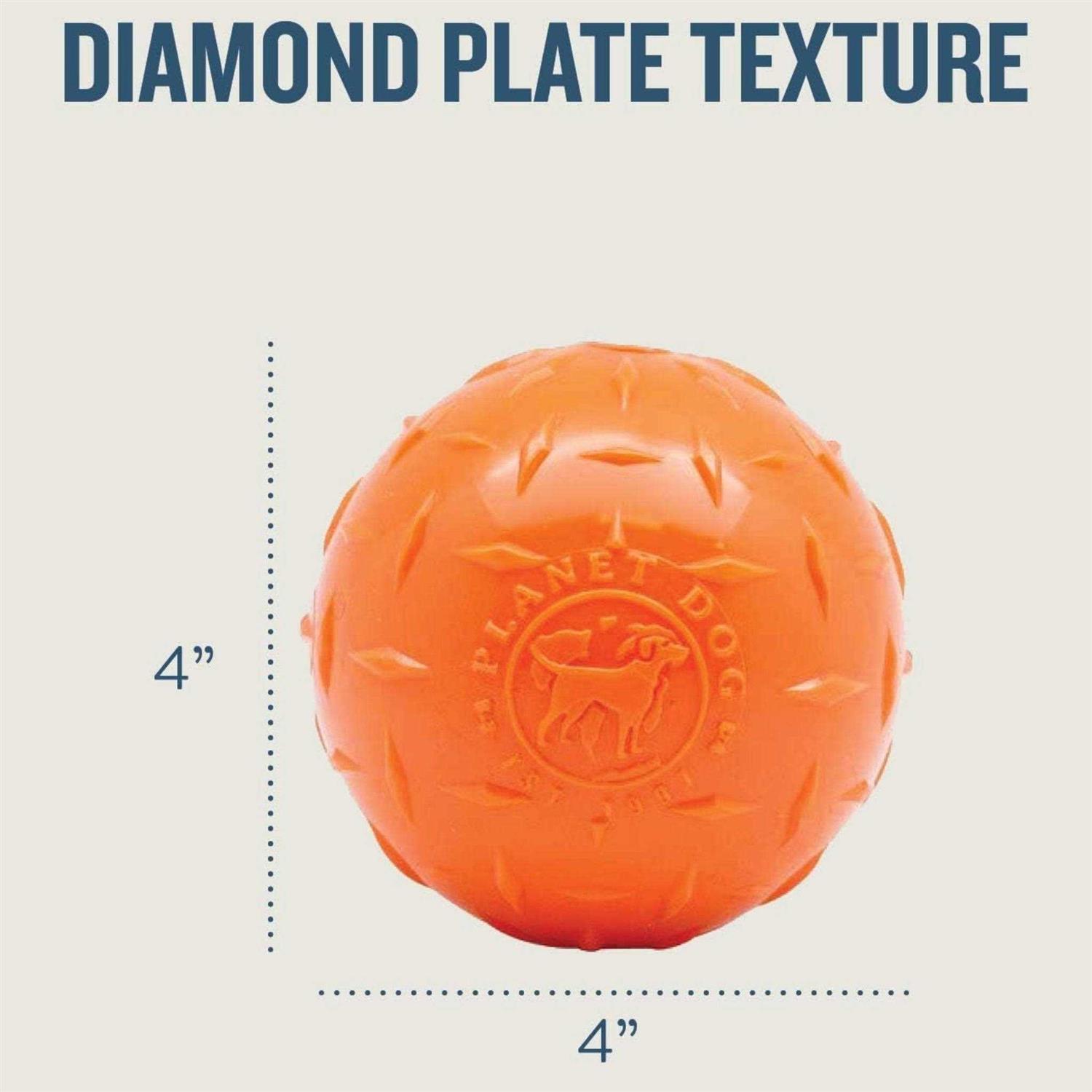 Planet Dog Orbee Tuff Diamond Plate Ball