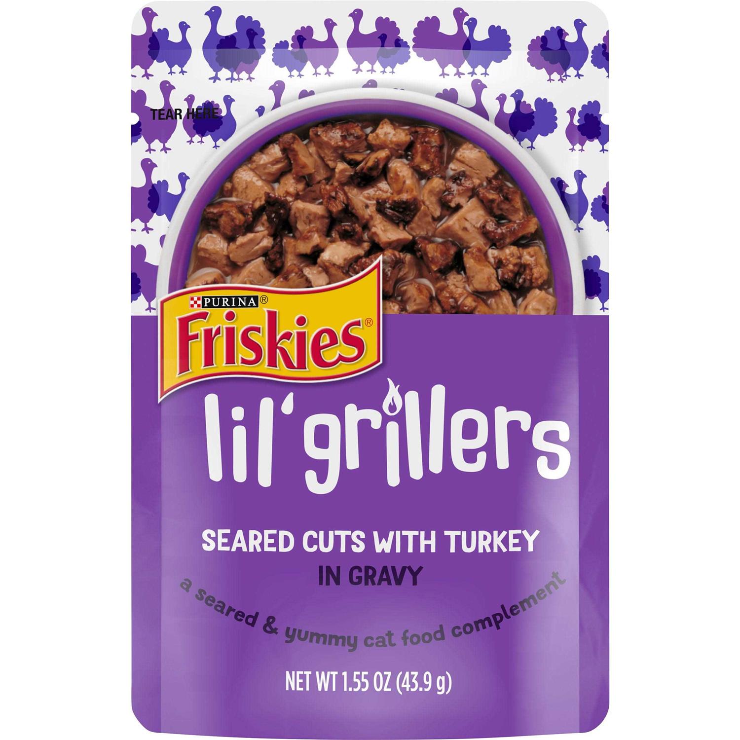 Friskies Lil Grillers Seared Cuts Gravy Wet Cat Food