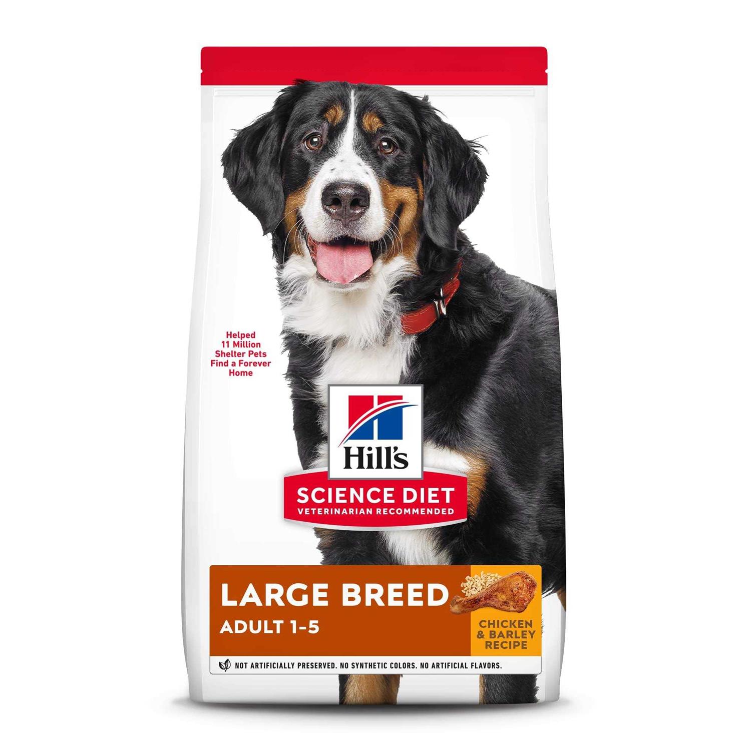 Hill’s Science Diet Adult Chicken & Barley Recipe Large Breed Dry Dog Food