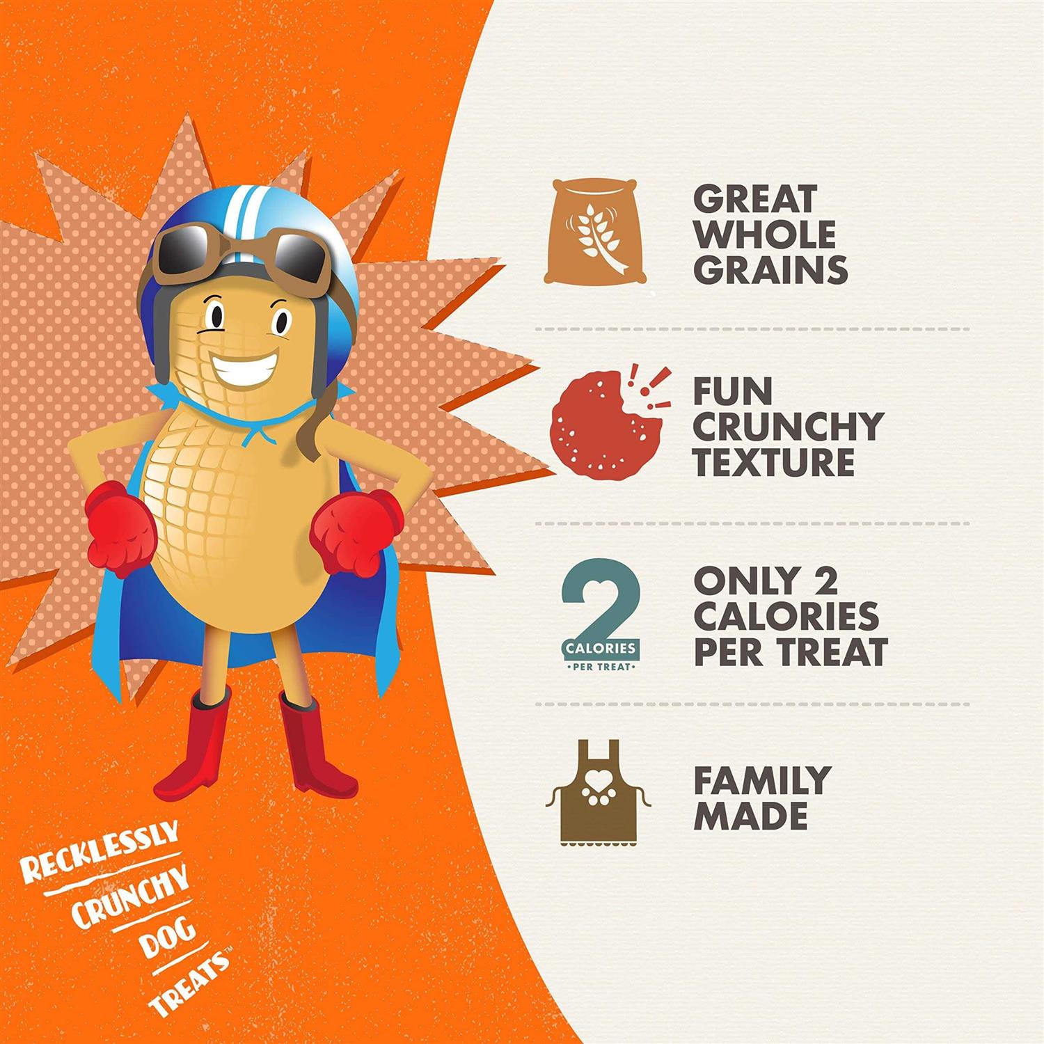 Fromm Crunchy O’s Dog Treats Peanut Butter Jammers