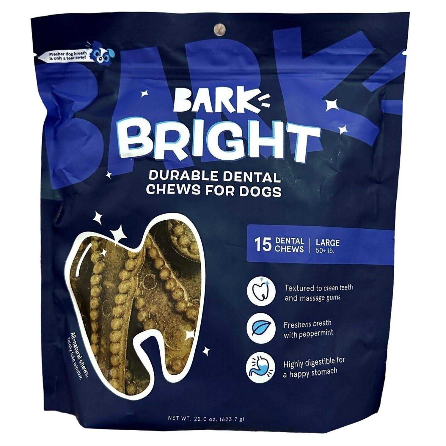 BARK Bright Durable Chews Long Lasting Dog Dental Chews