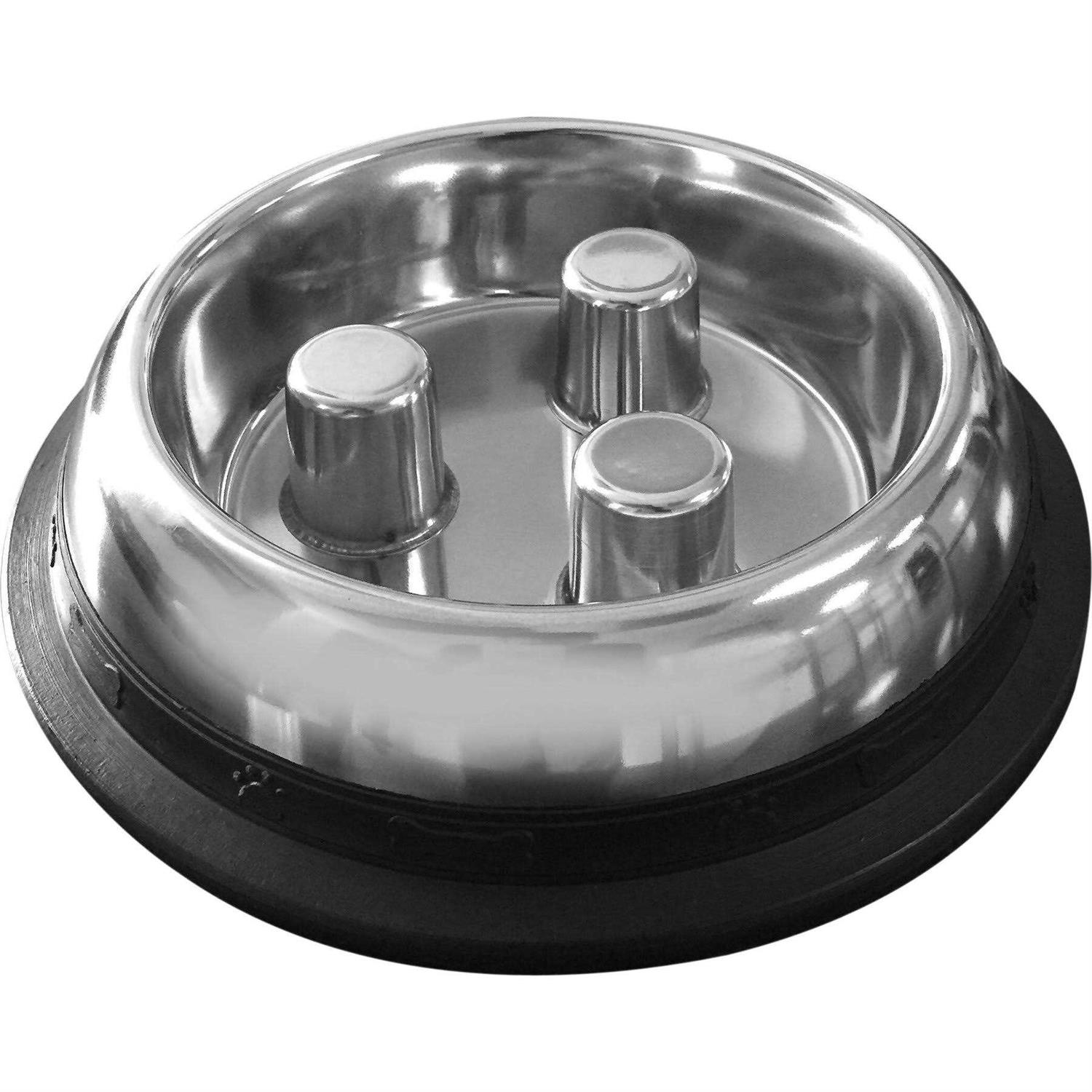 Qt Dog Stainless Steel Brake-Fast Bowl