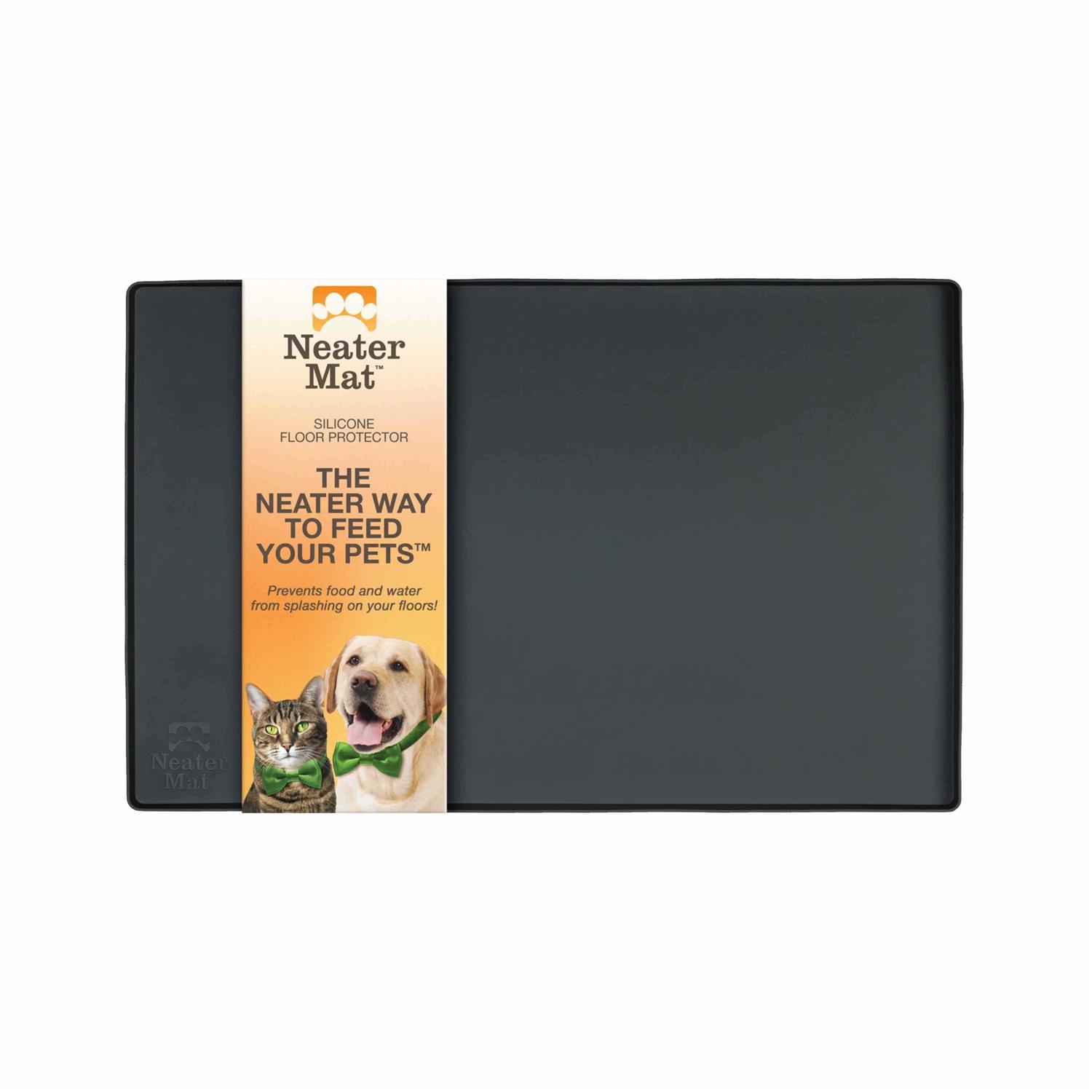 Neater Pet Brands Neater Mat Waterproof Silicone Pet Bowls Mat