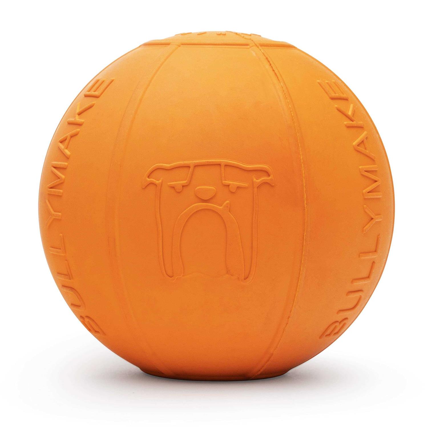 BULLYMAKE Ballistic Beach Ball Rubber Chew Toy for Dogs