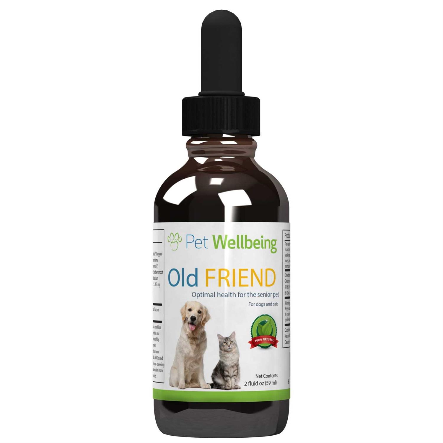 Pet Wellbeing Old Friend for Senior