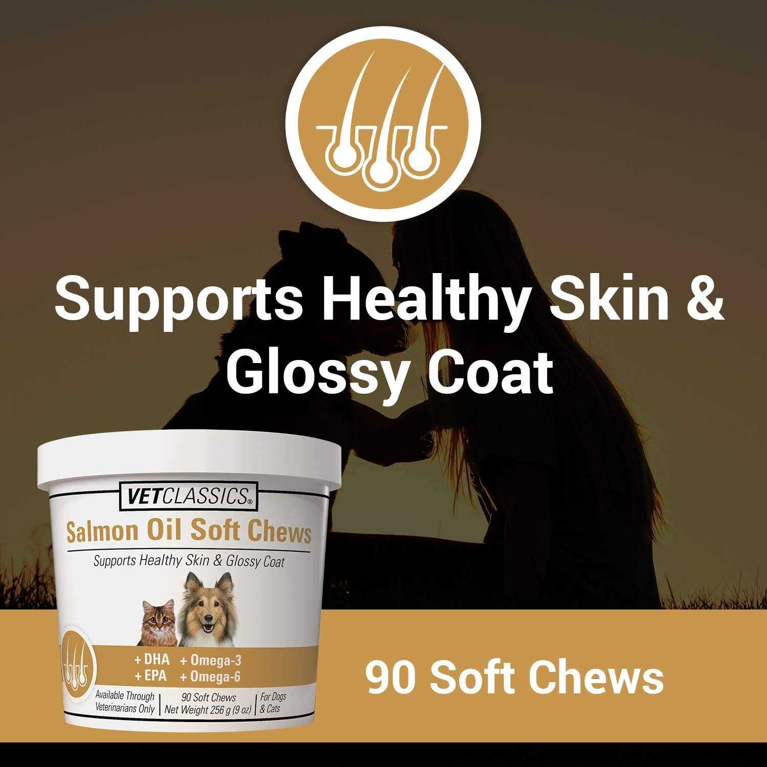 VetClassics Salmon Oil Soft Chews