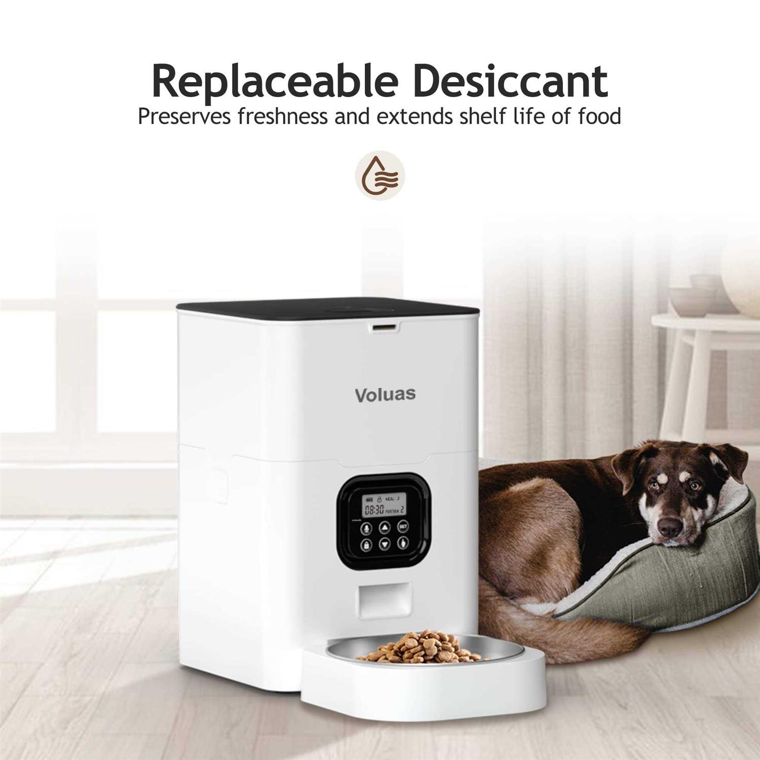 VOLUAS Automatic Pet Feeders for Cats and Dogs