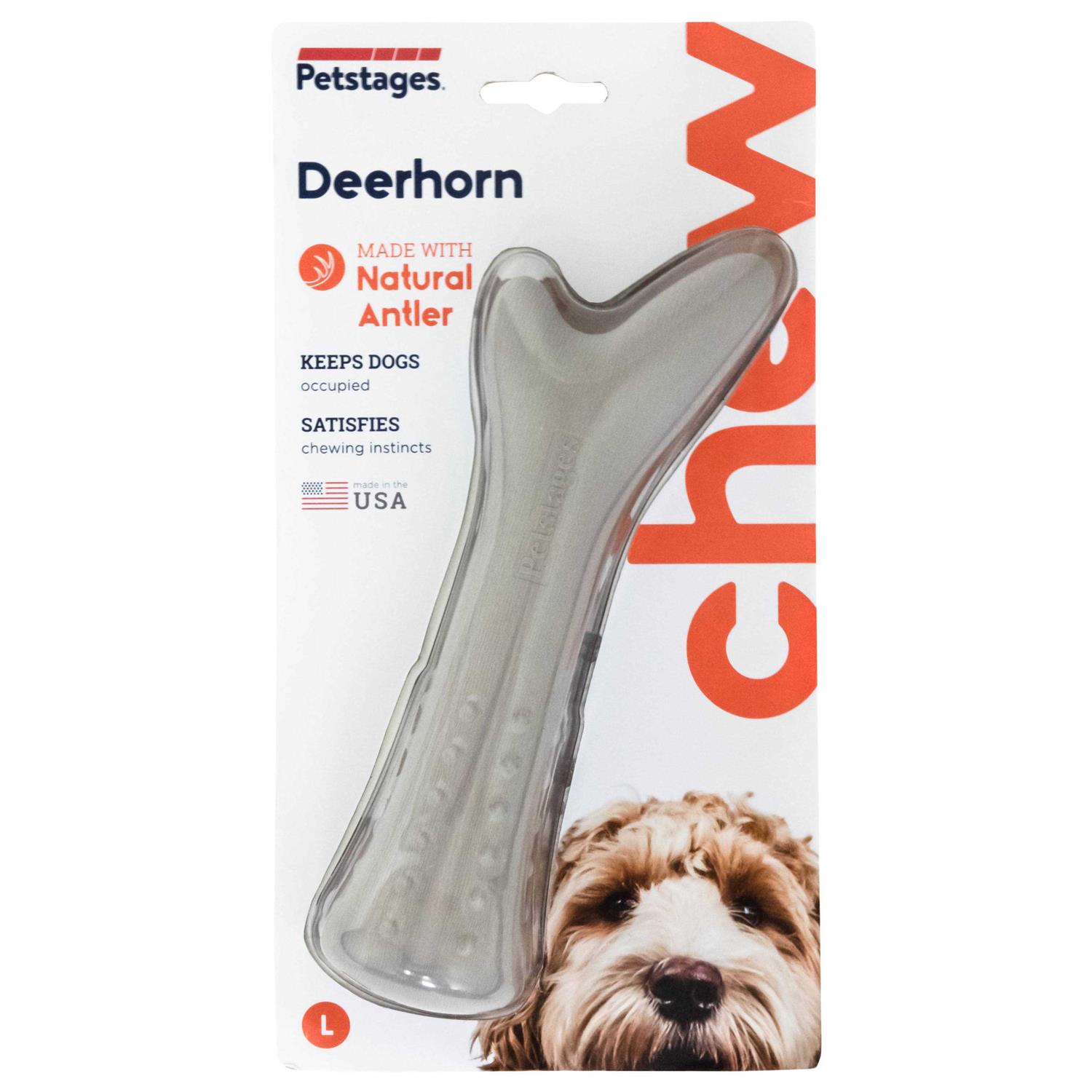 Petstages Deerhorn Chew Dog Toy