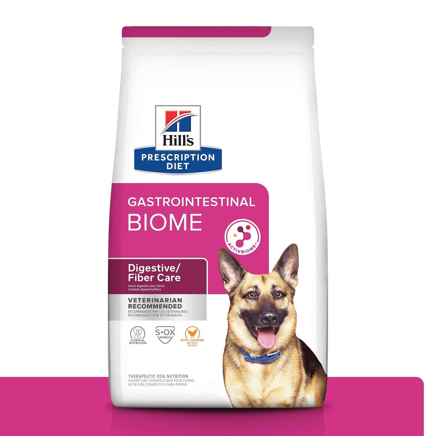 Hill&s Prescription Diet Gastrointestinal Biome Digestive Fiber Care Chicken Dry Dog Food
