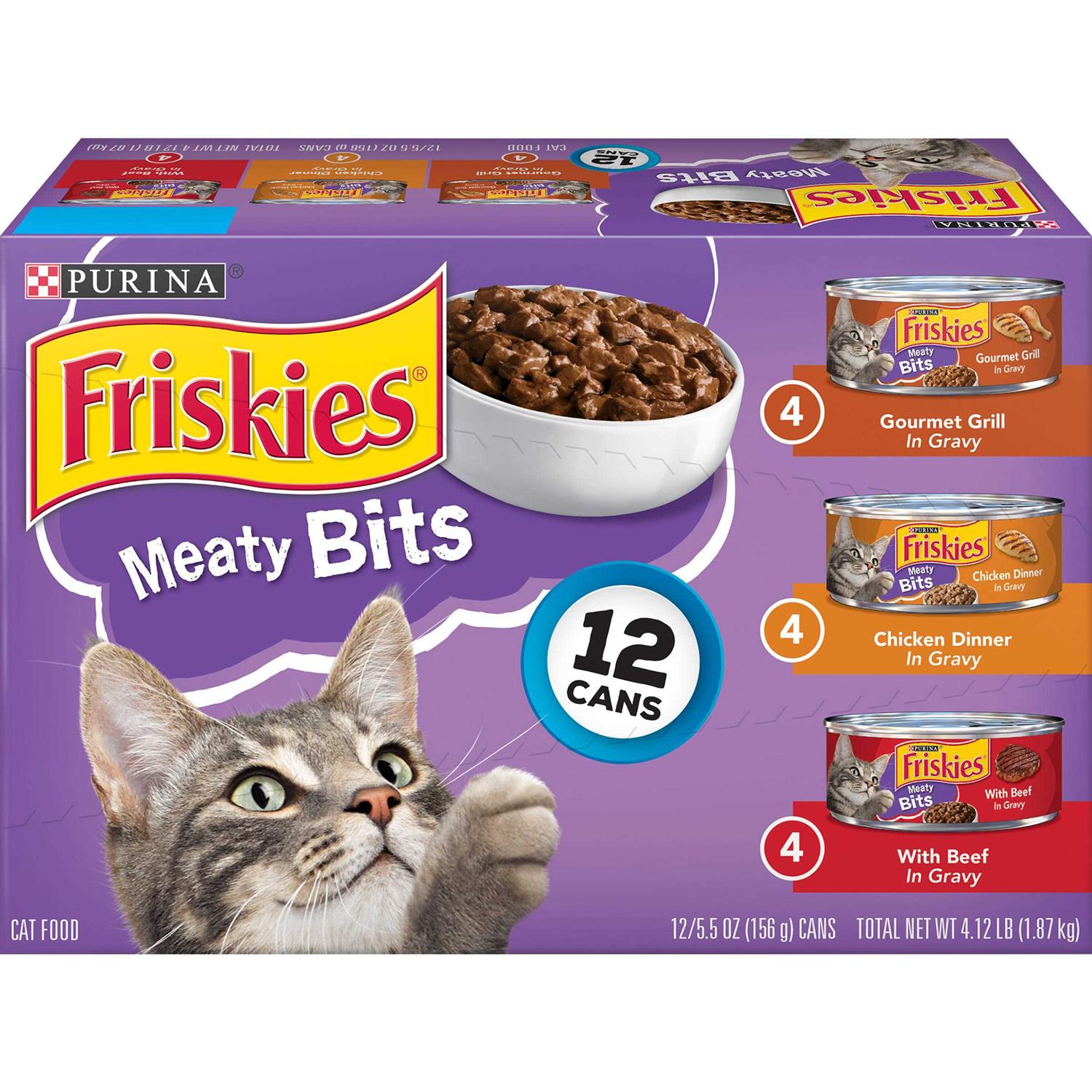 Purina Friskies Meaty Bits Wet Cat Food
