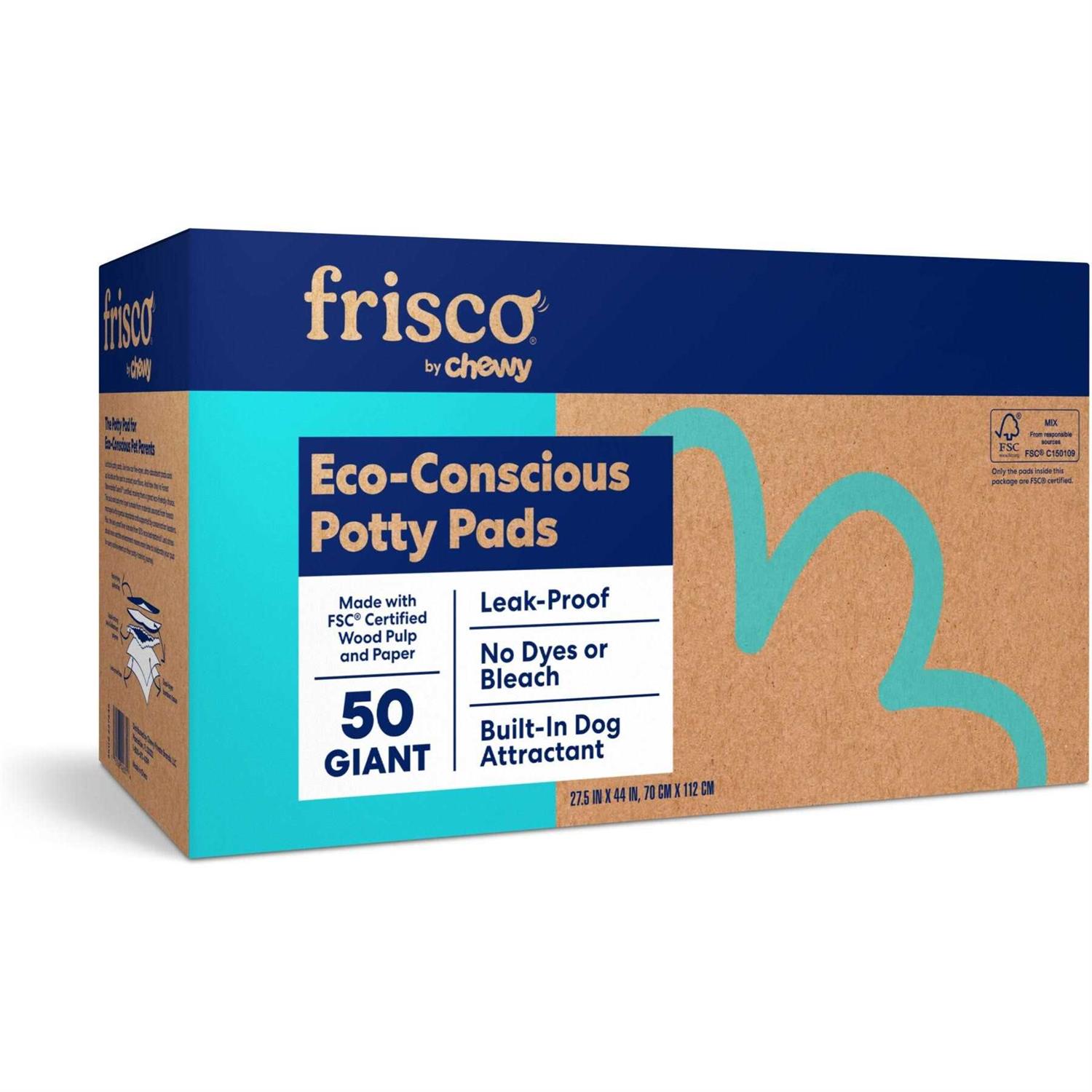 Frisco Giant Eco-Conscious Dog Training Potty Pads