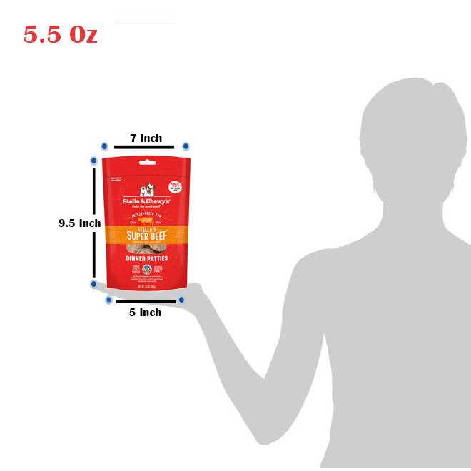 Stella & Chewy’s Dinner Patties Chicken Freeze-Dried Dog Food