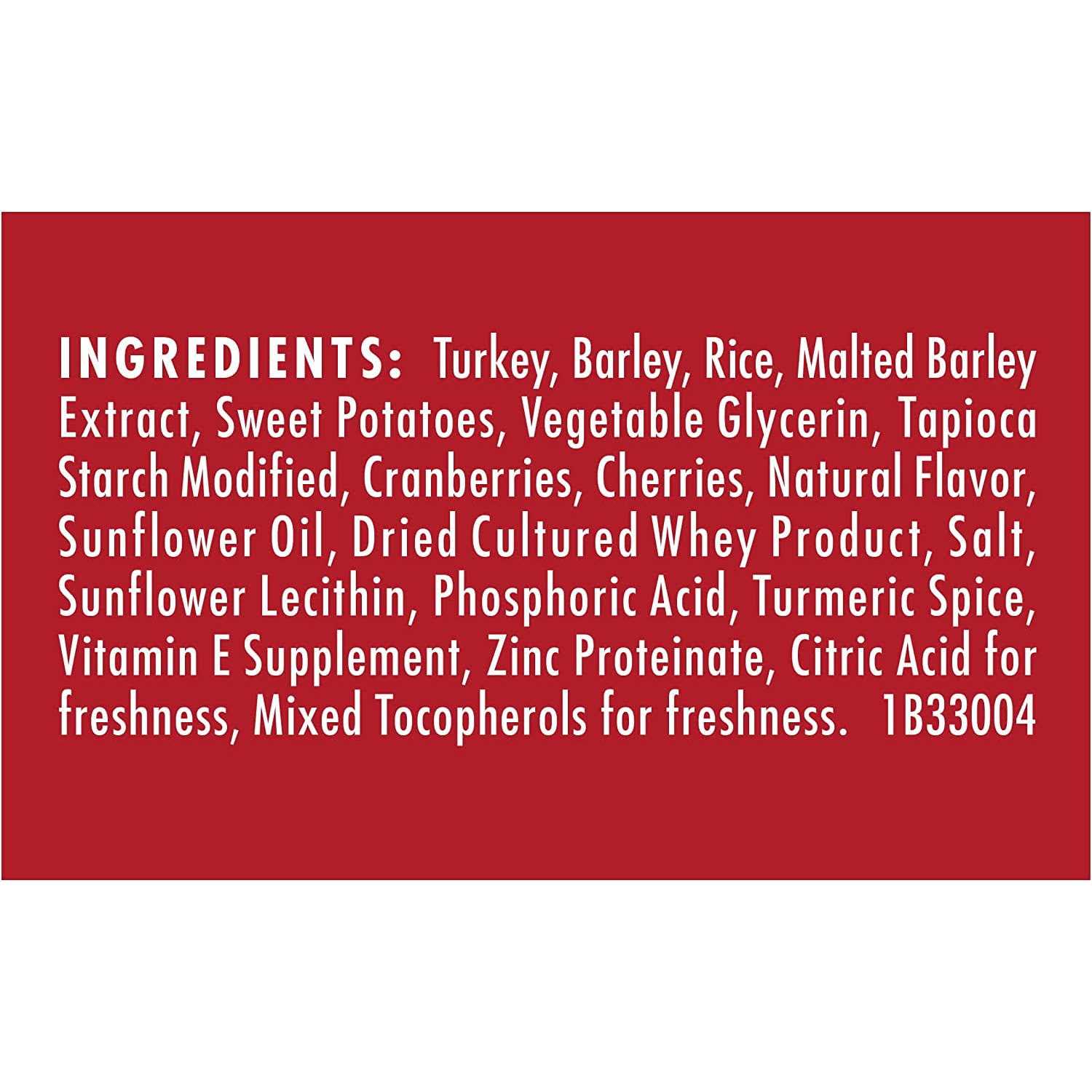 Zuke’s Mini Naturals Trees Turkey & Cranberry Dog Treats