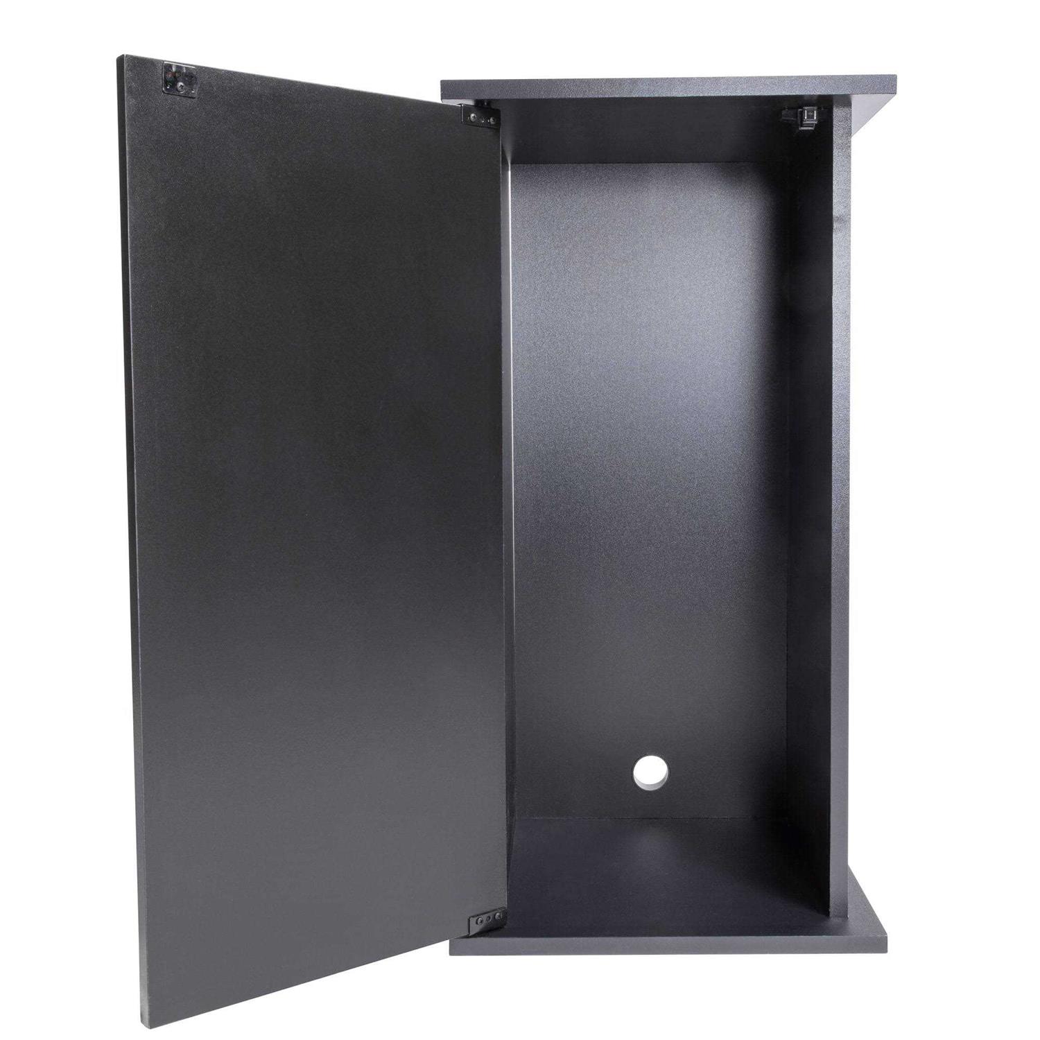 Aqueon Black Pedestal Aquarium Stand