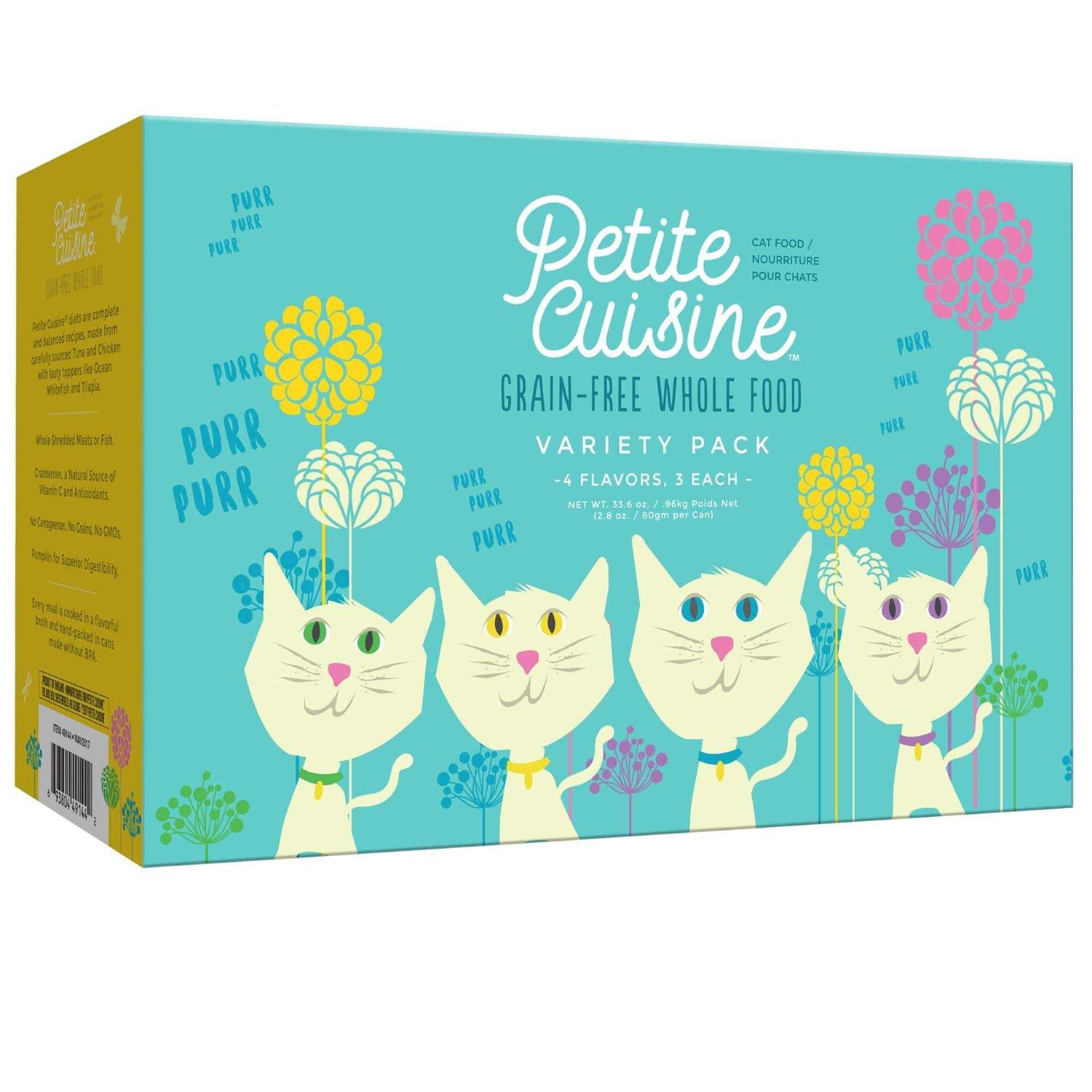 Petite Cuisine Variety Pack Grain-Free Wet Cat Food