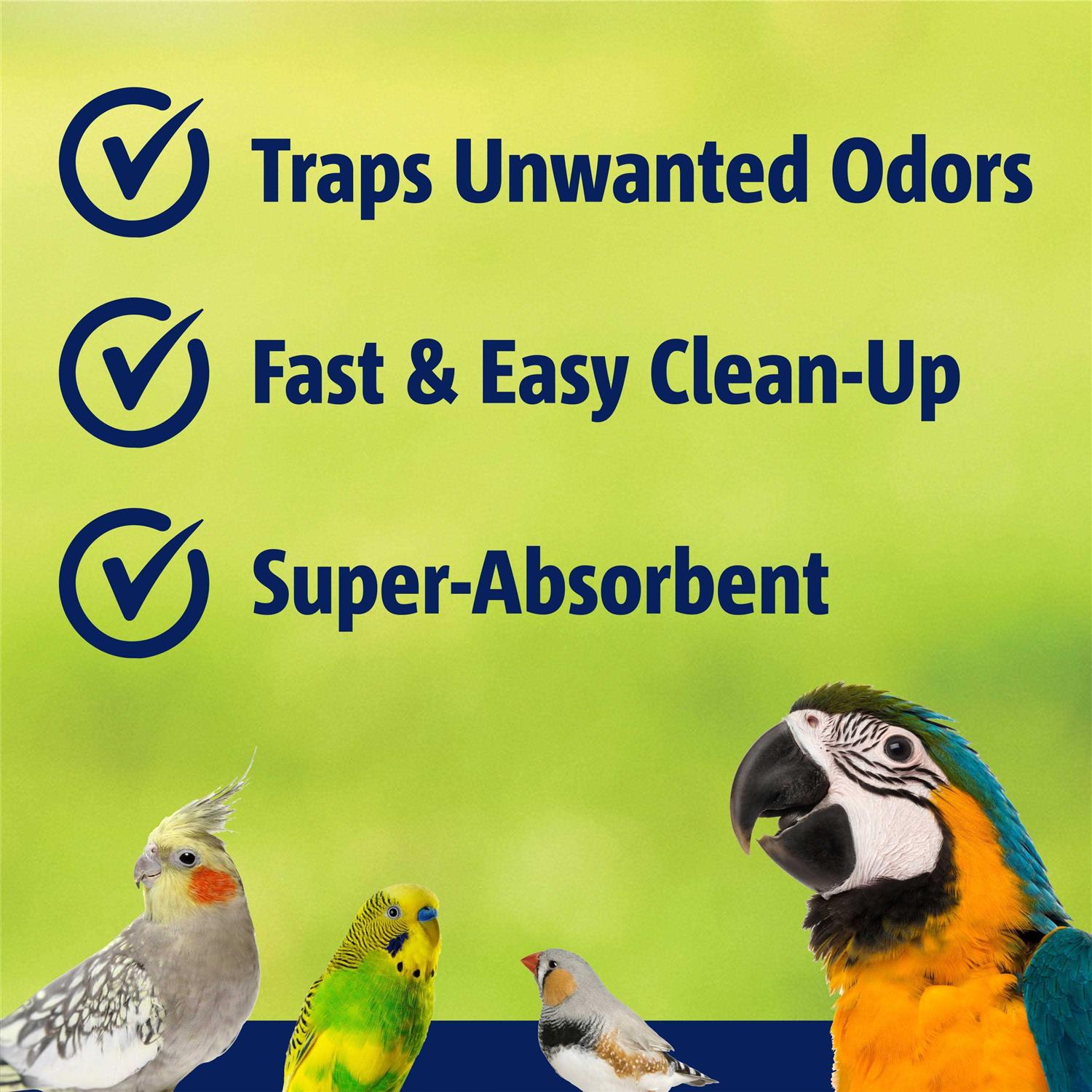 Vitakraft Bird Super-Absorbent Cage Liners
