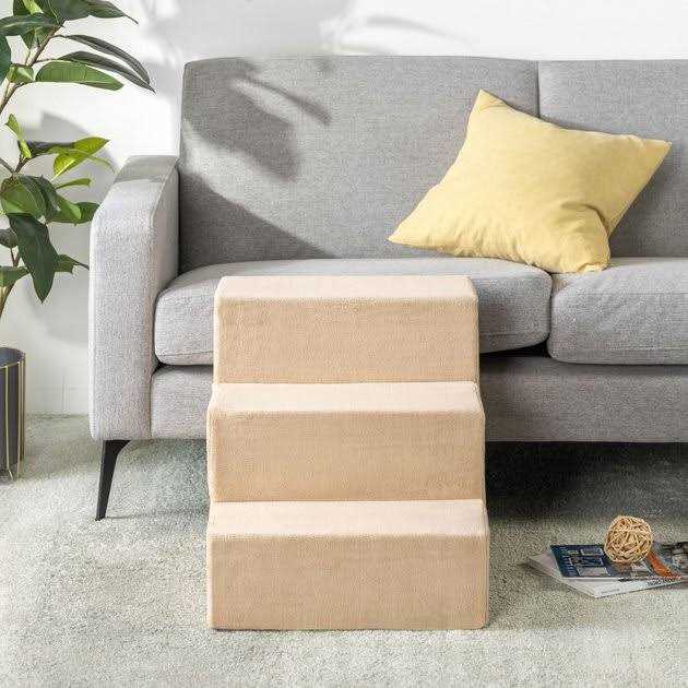 Zinus Foam 13”-24” Comfort Pet Stairs