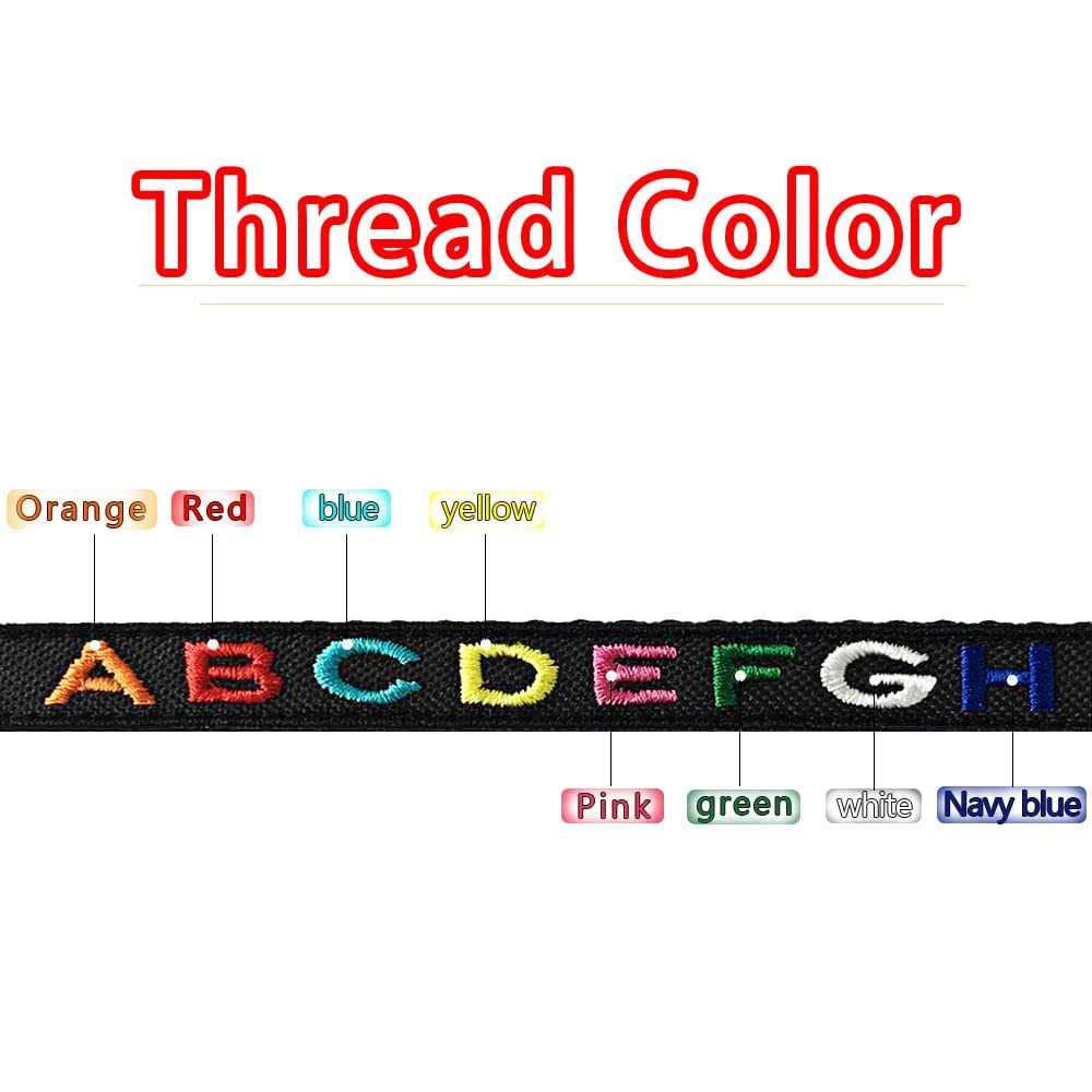 Personalized Nylon Cat Collar Break Away with Bell
