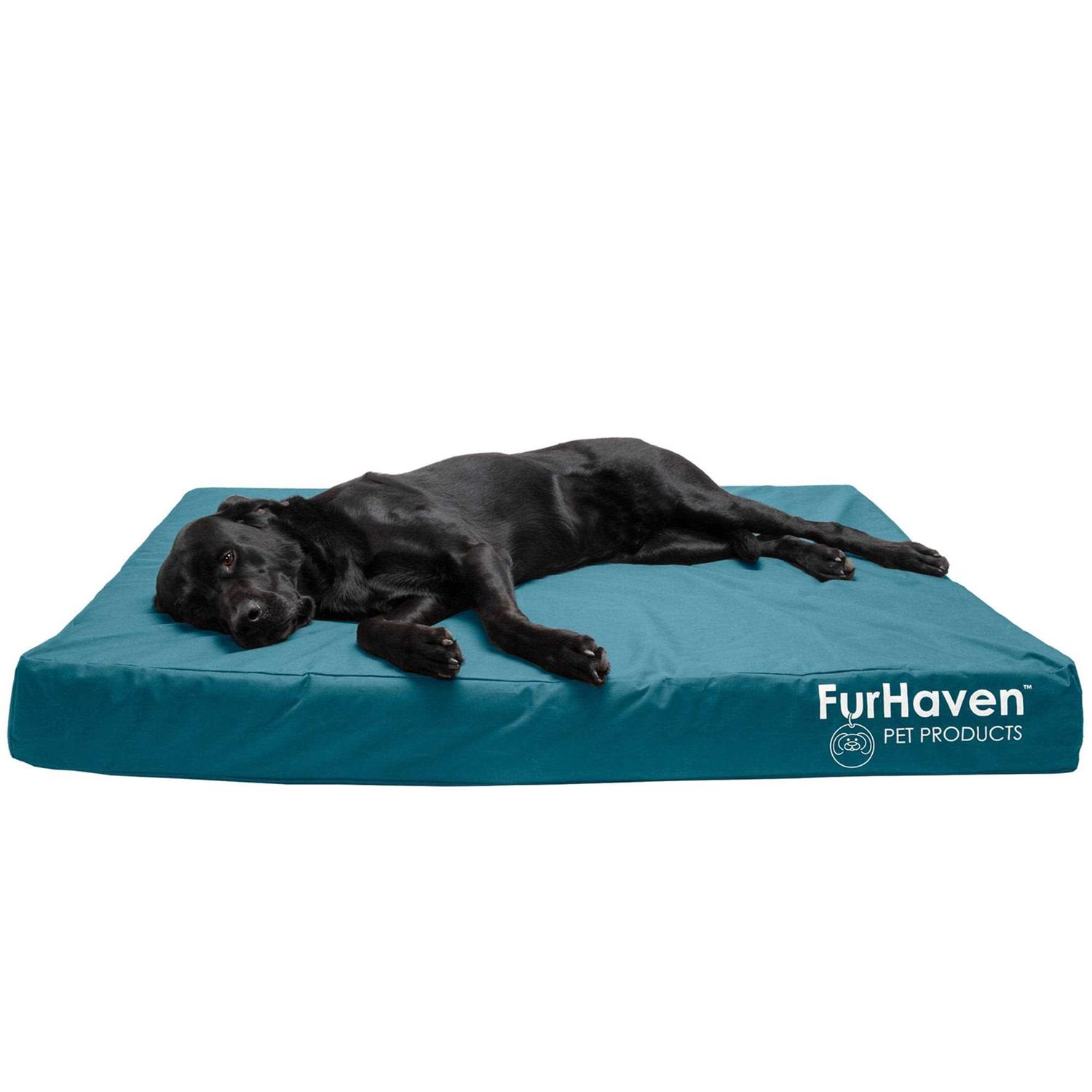Oxford Indoor/Outdoor Deluxe Orthopedic Pet Bed FurHaven
