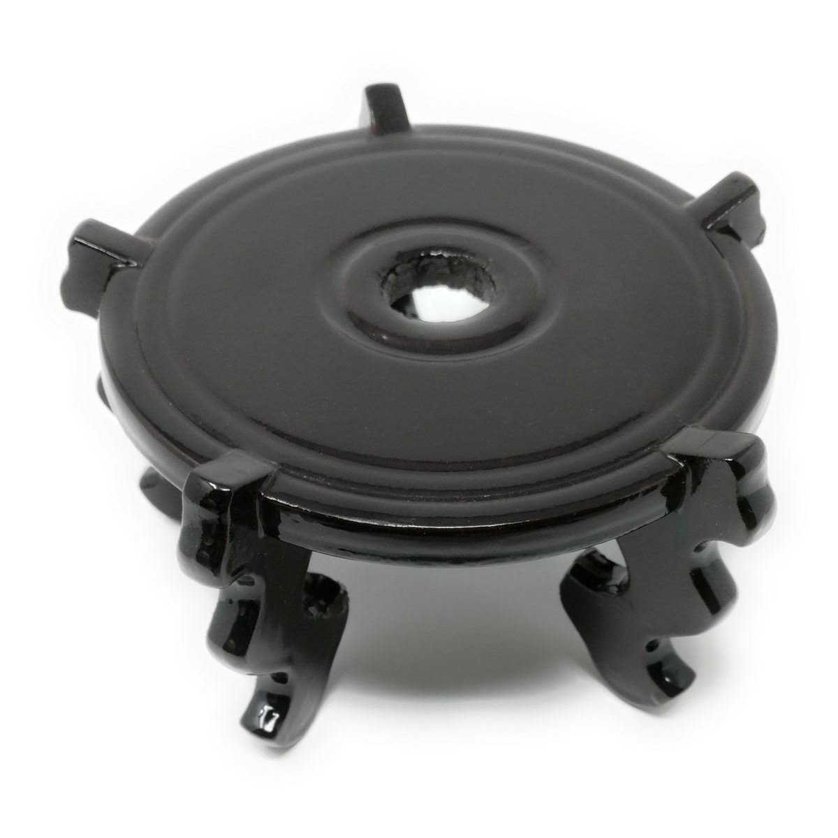 Thy Collectibles Beautiful Hand Craft Rosewood Oriental Fishbowl Vase Stand Round 5