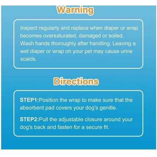 All-Absorb A26 Male Dog Wrap