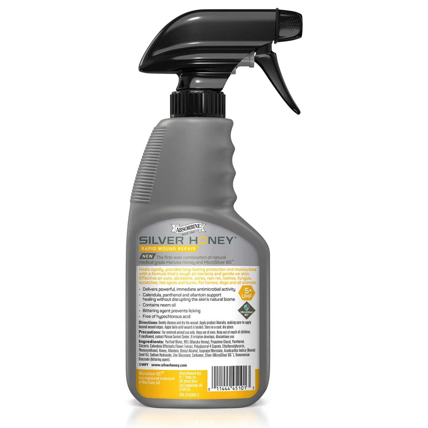Silver Honey Rapid Wound Repair Gel Spray