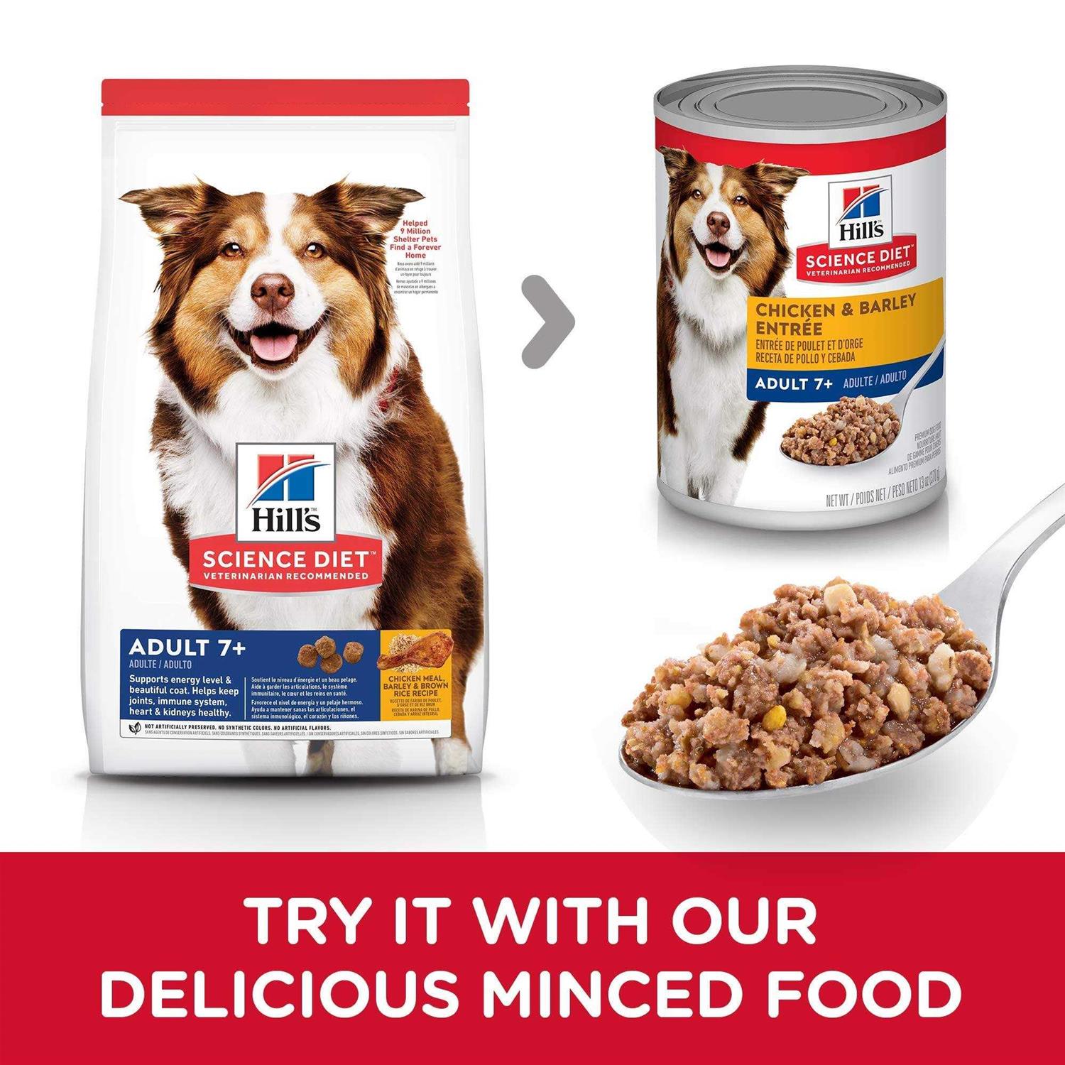 Hill’s Science Diet Chicken Adult 7+ Dog Food