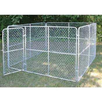 Stephens Pipe & Steel LLC Dog Kennel System Gold Series 10 x 10 x 6-ft. DKA11010