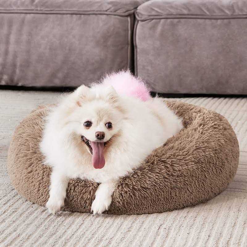 MIXJOY Orthopedic Dog Bed Comfortable Donut Cuddler Round Dog Bed Ultra Soft Washable Dog and Cat Cushion Bed